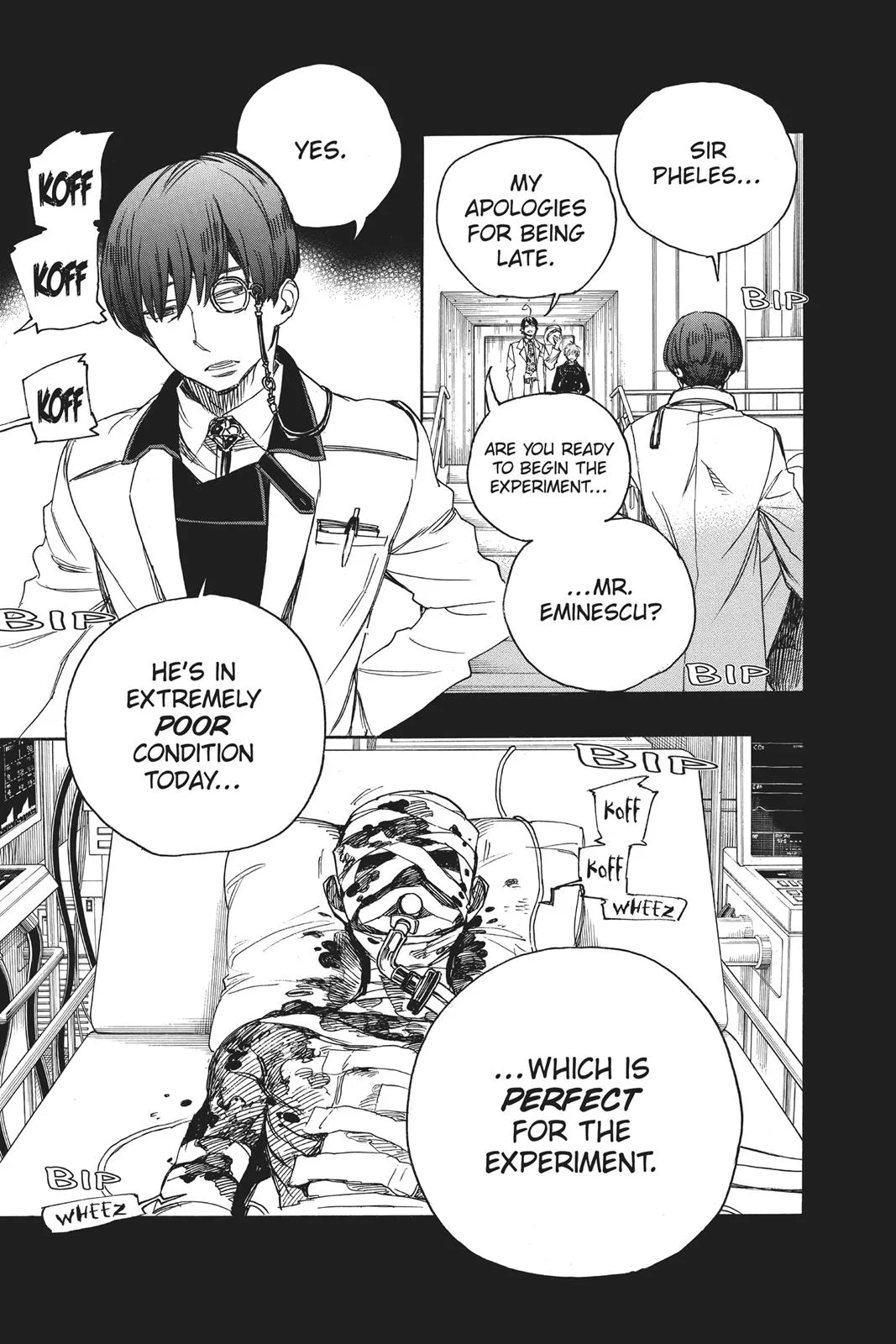 Blue Exorcist, chapter 102, page 3