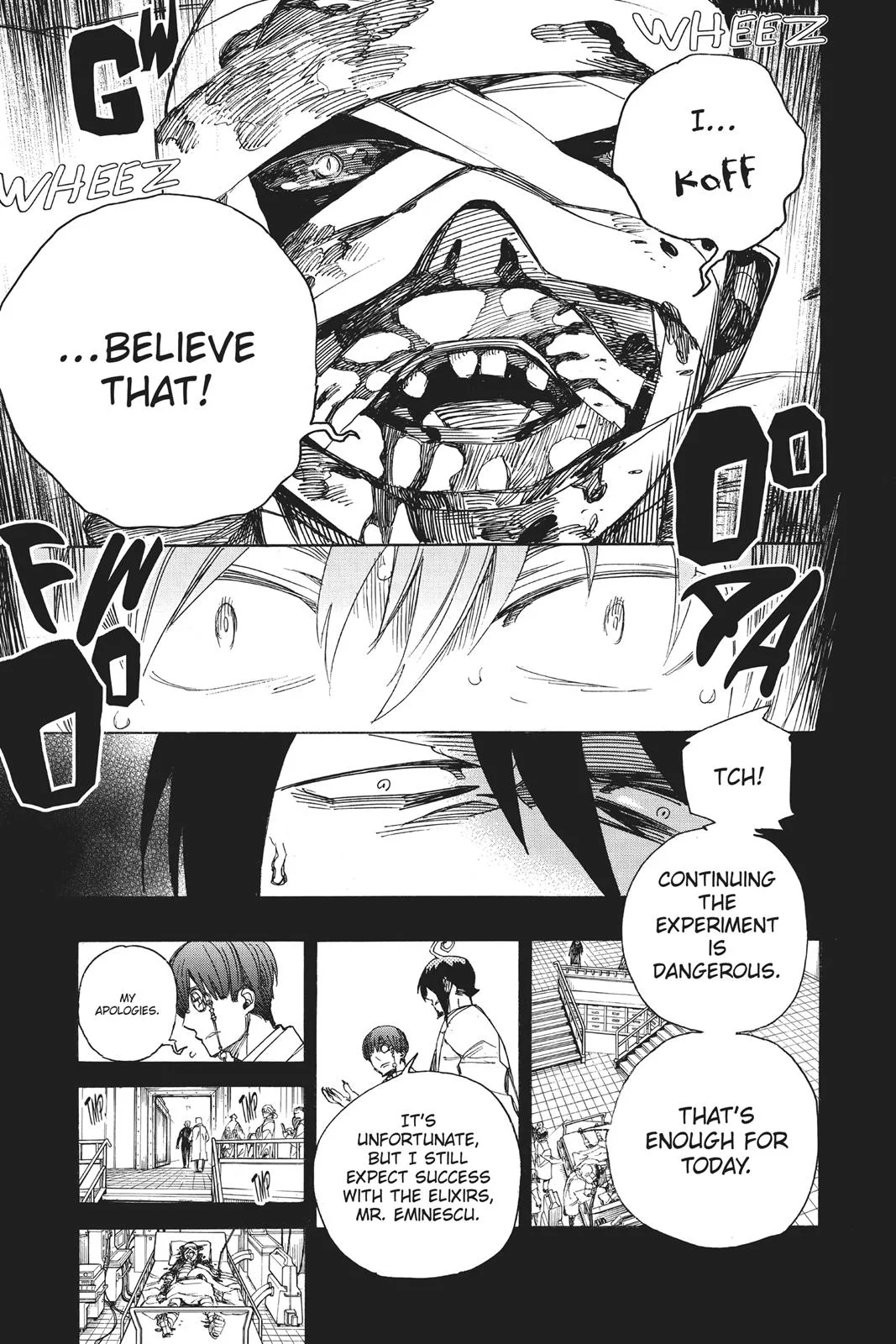 Blue Exorcist, chapter 102, page 9