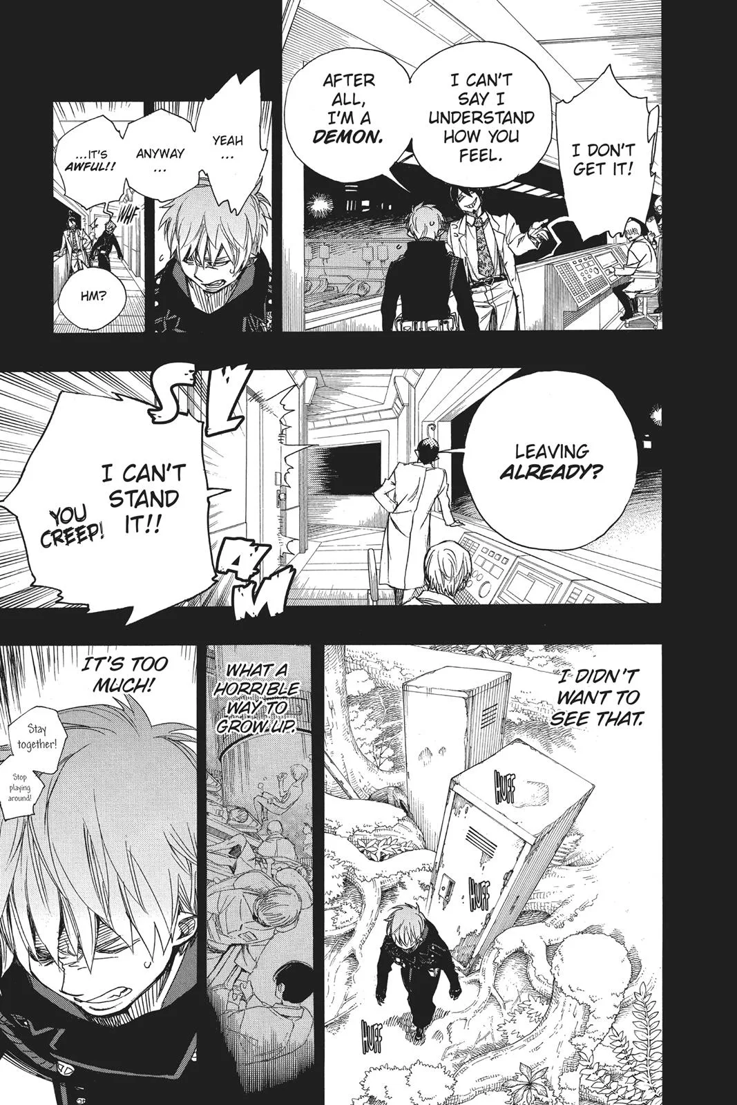 Blue Exorcist, chapter 102, page 17