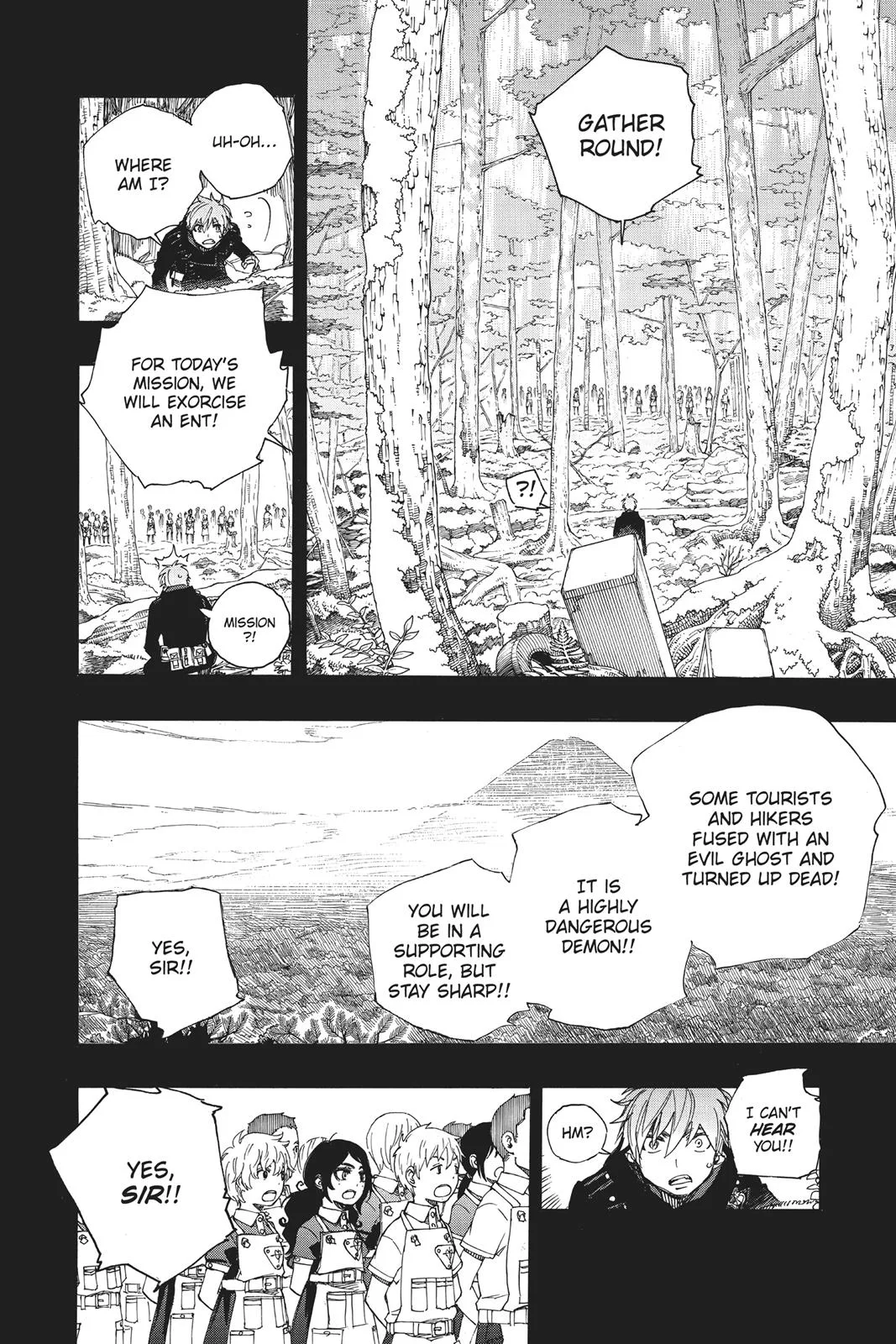 Blue Exorcist, chapter 102, page 18
