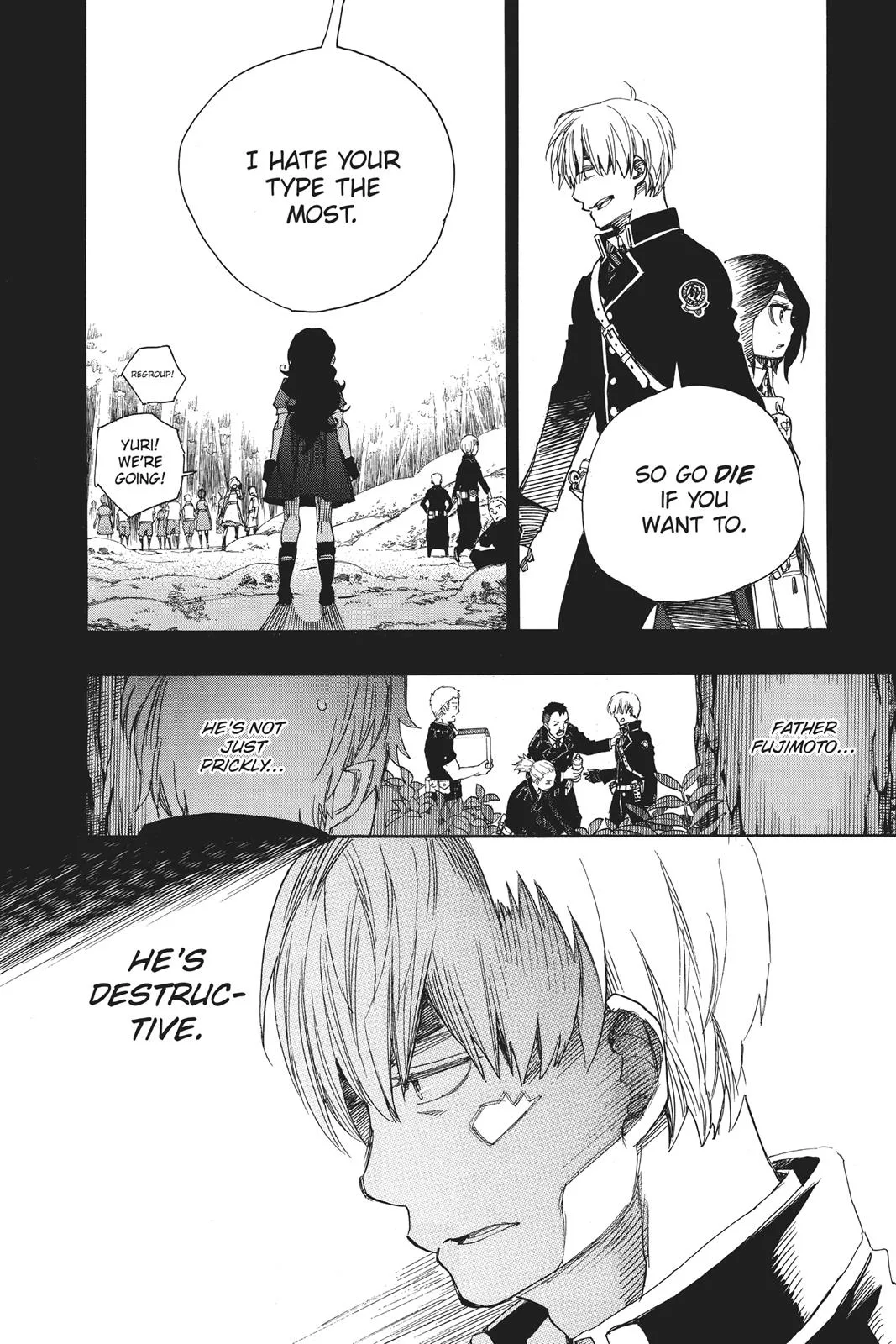 Blue Exorcist, chapter 102, page 34