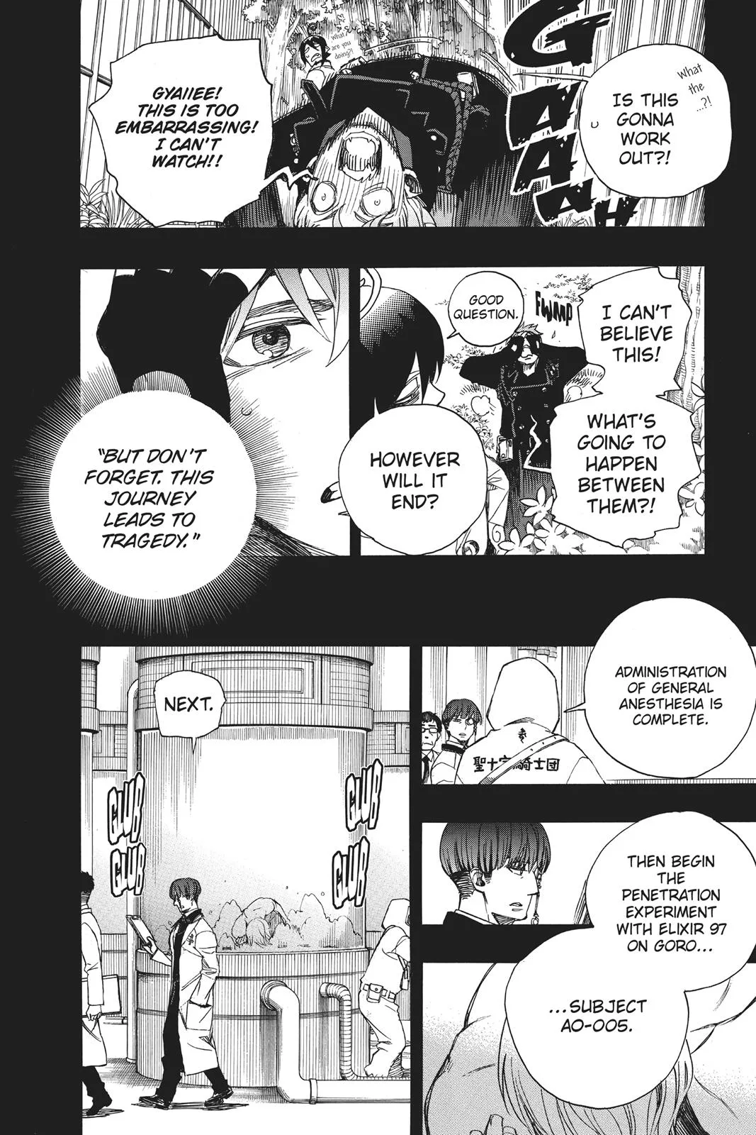 Blue Exorcist, chapter 103, page 34