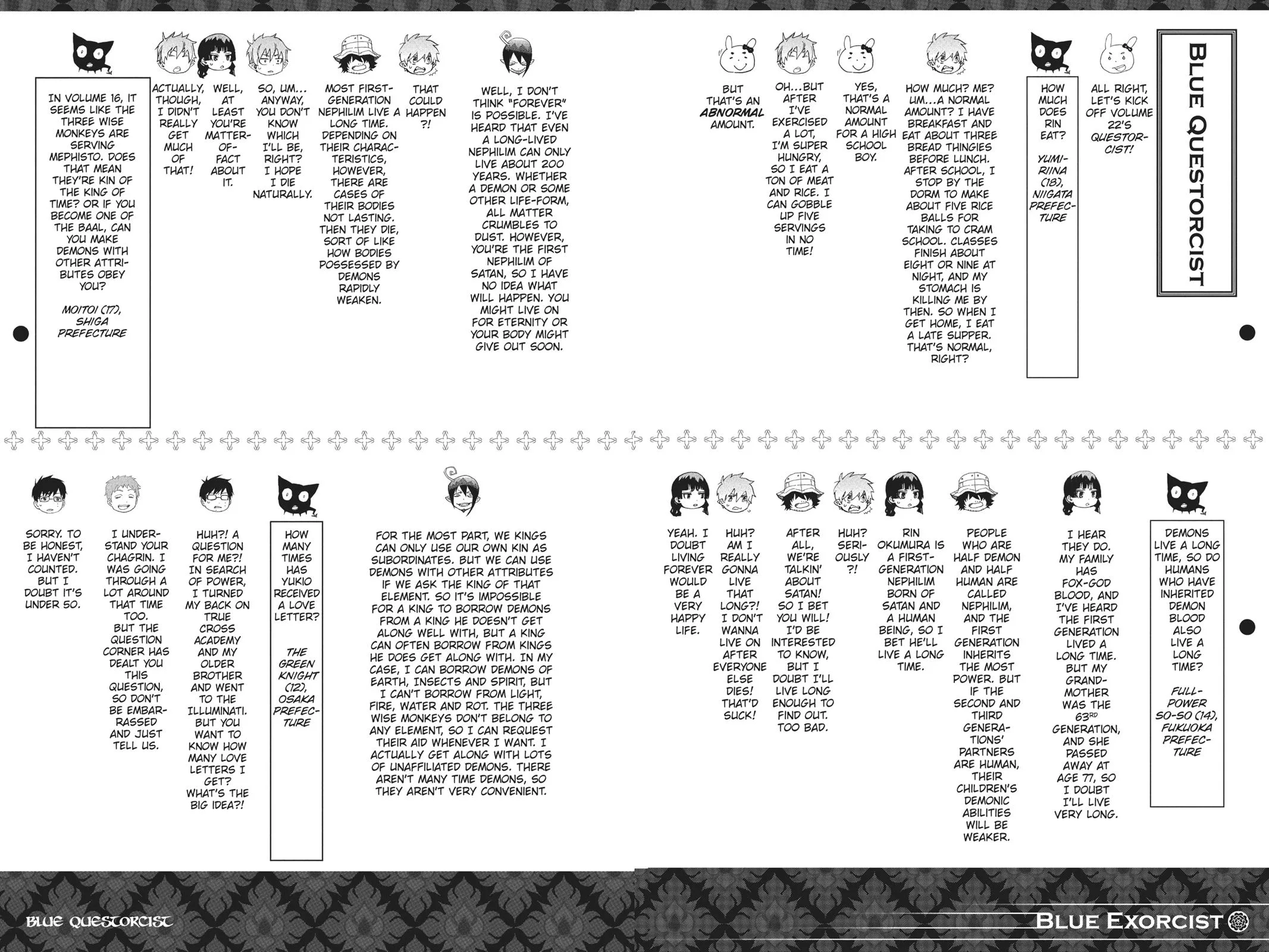 Blue Exorcist, chapter 103, page 38