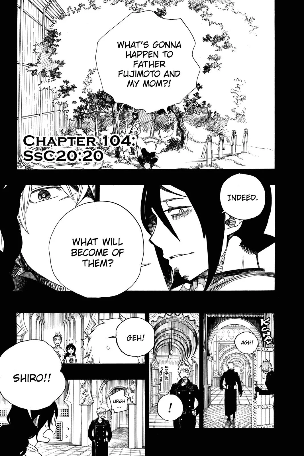 Blue Exorcist, chapter 104, page 8
