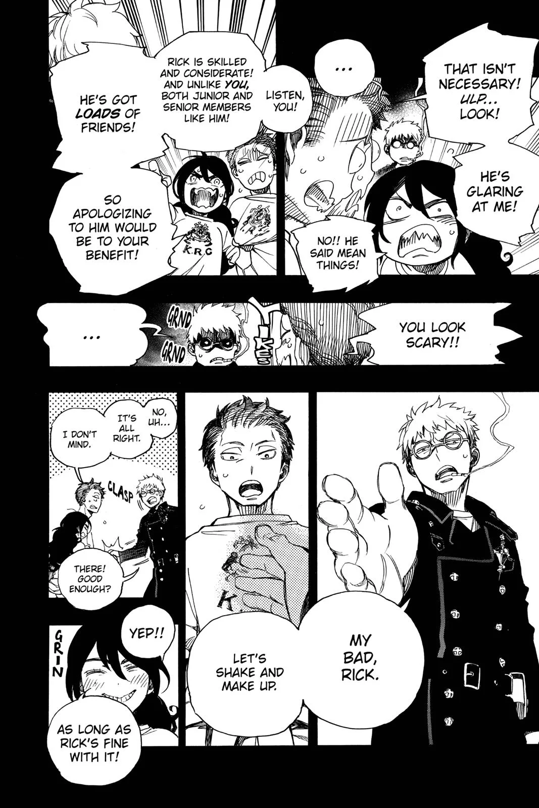 Blue Exorcist, chapter 104, page 11