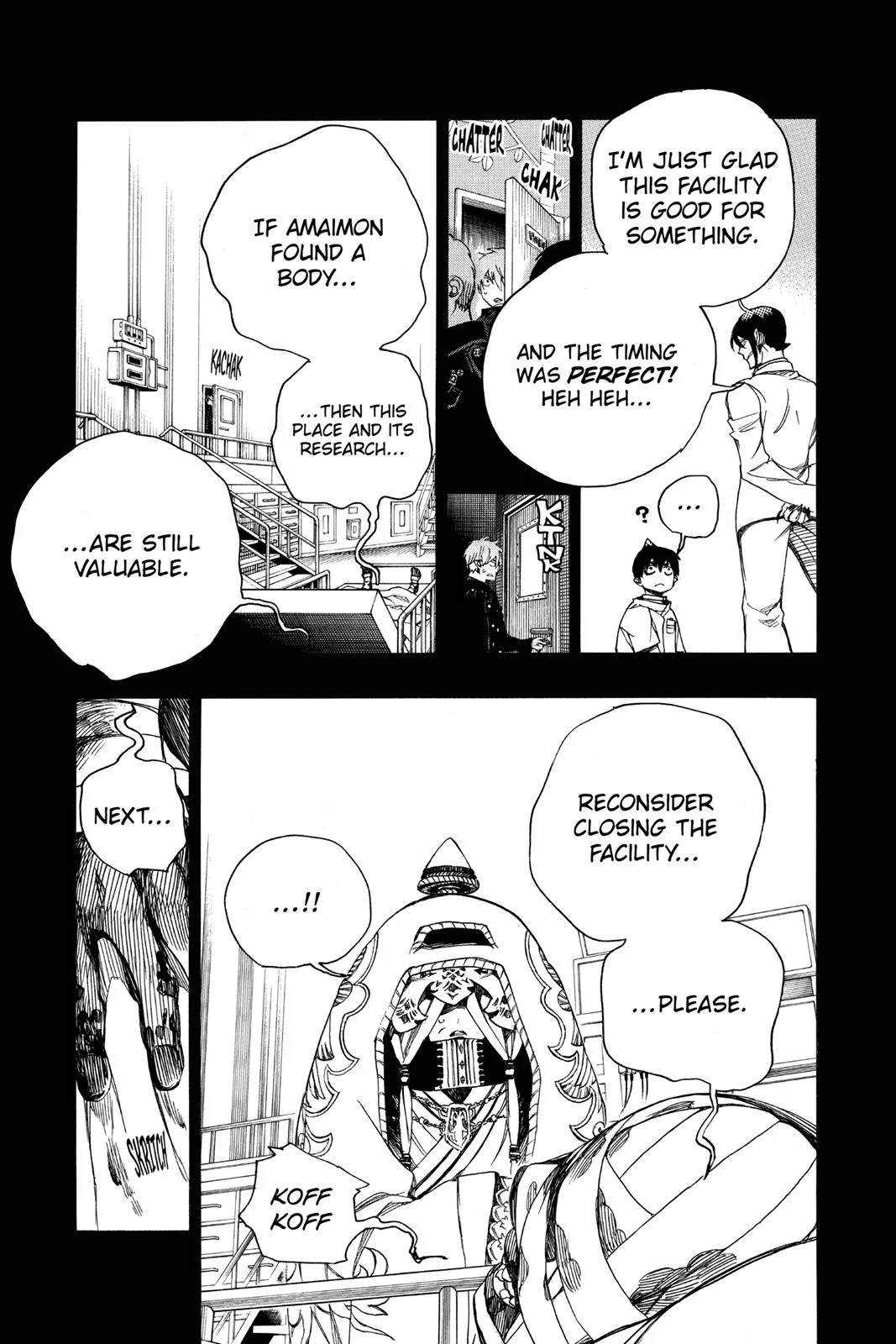 Blue Exorcist, chapter 104, page 28