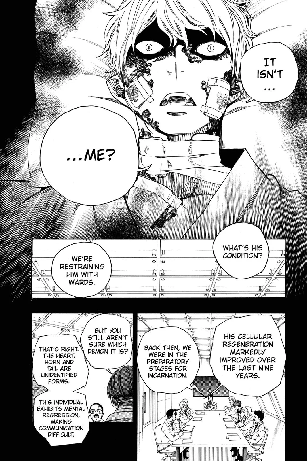 Blue Exorcist, chapter 104, page 33