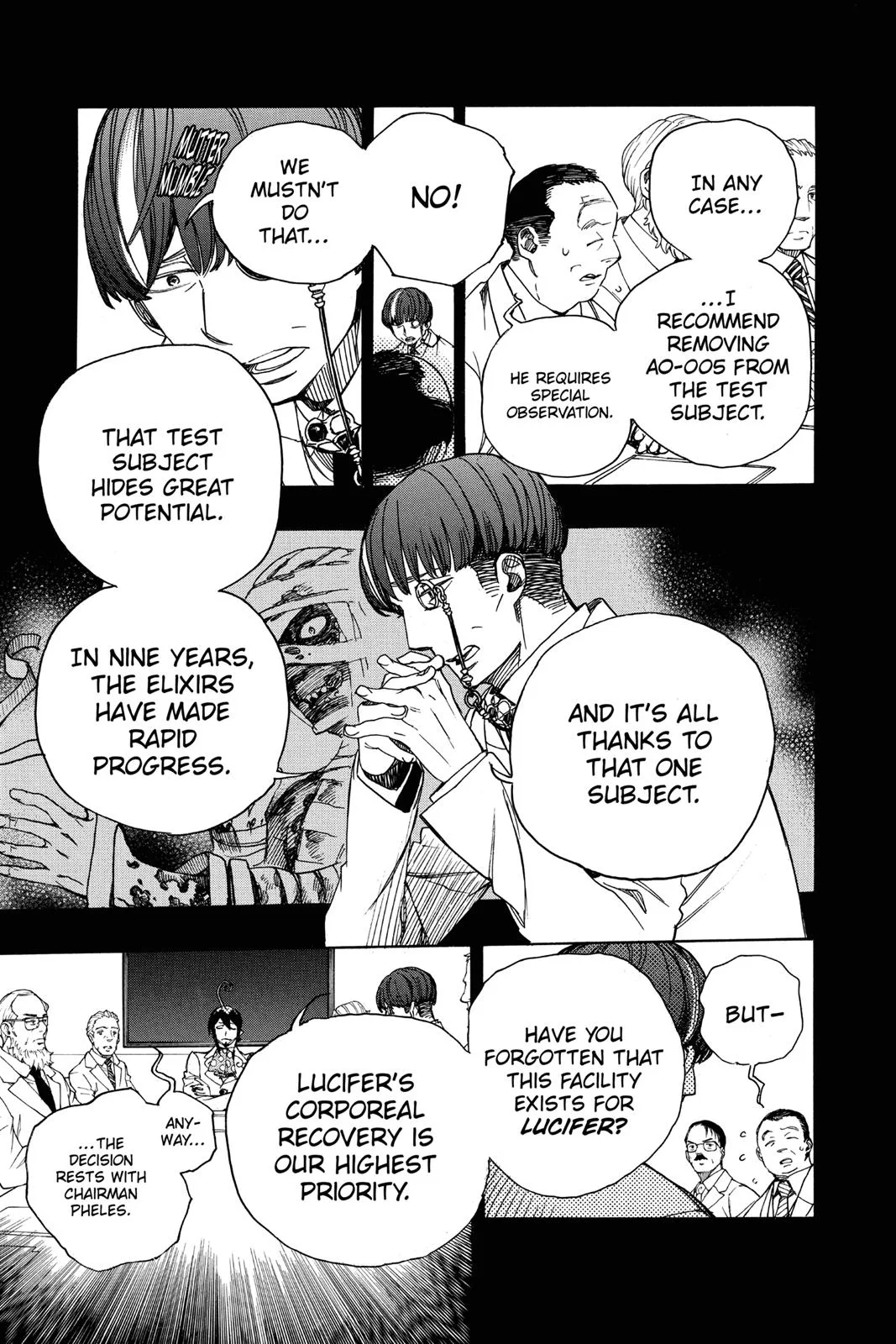 Blue Exorcist, chapter 104, page 34
