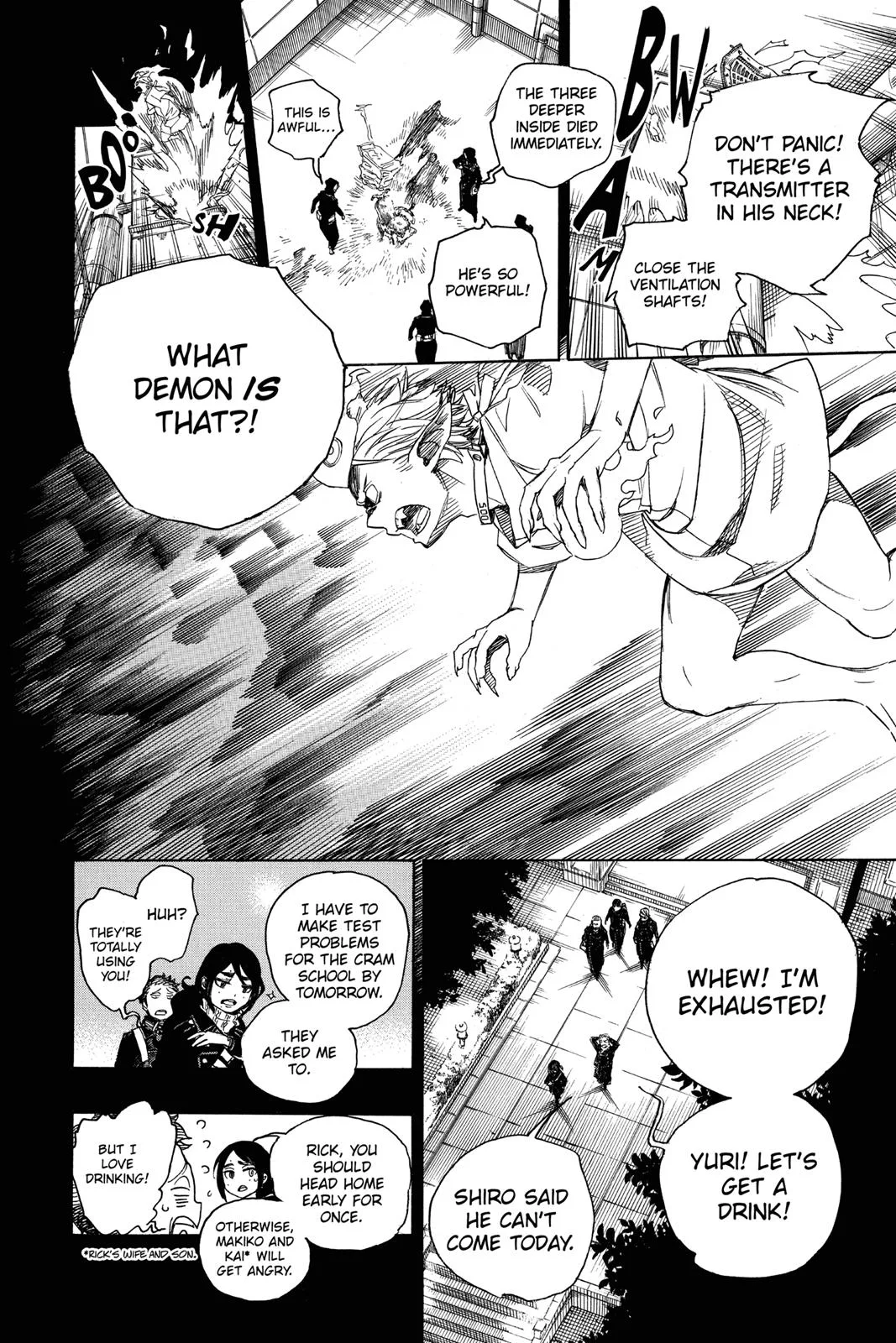 Blue Exorcist, chapter 104, page 39
