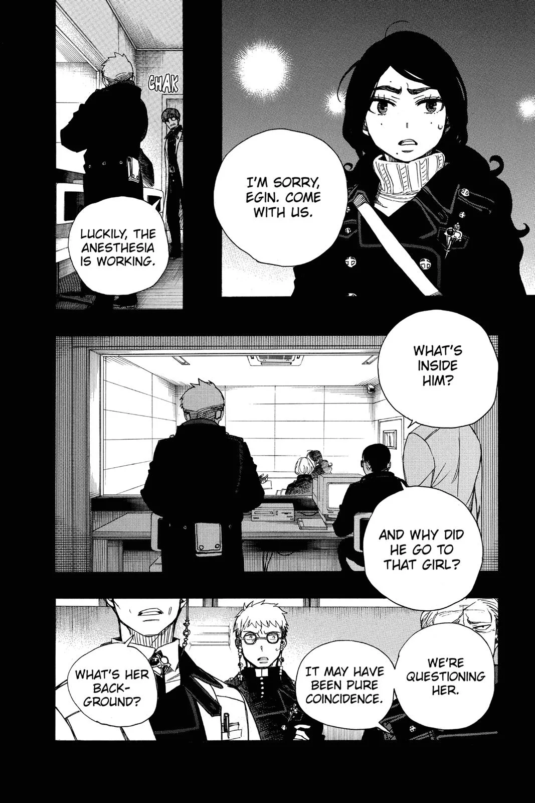 Blue Exorcist, chapter 105, page 4