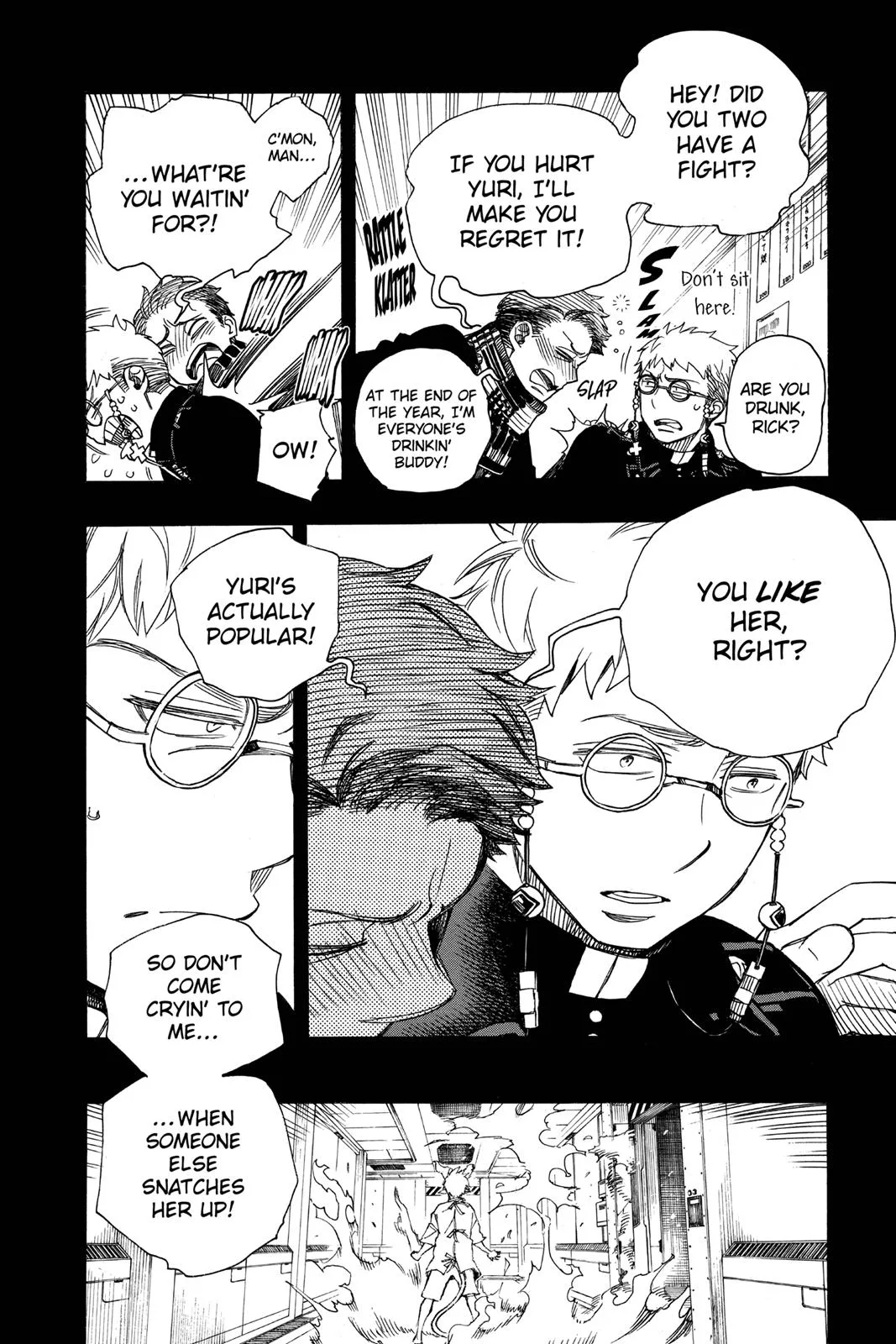Blue Exorcist, chapter 105, page 16