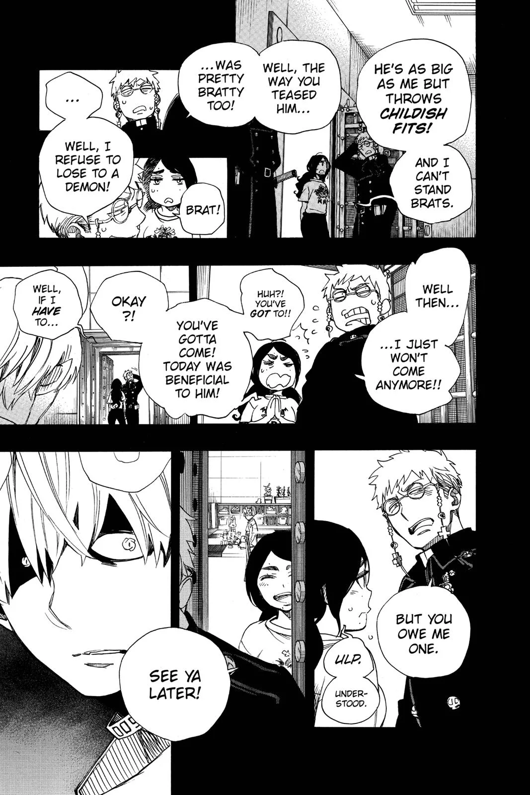 Blue Exorcist, chapter 105, page 29