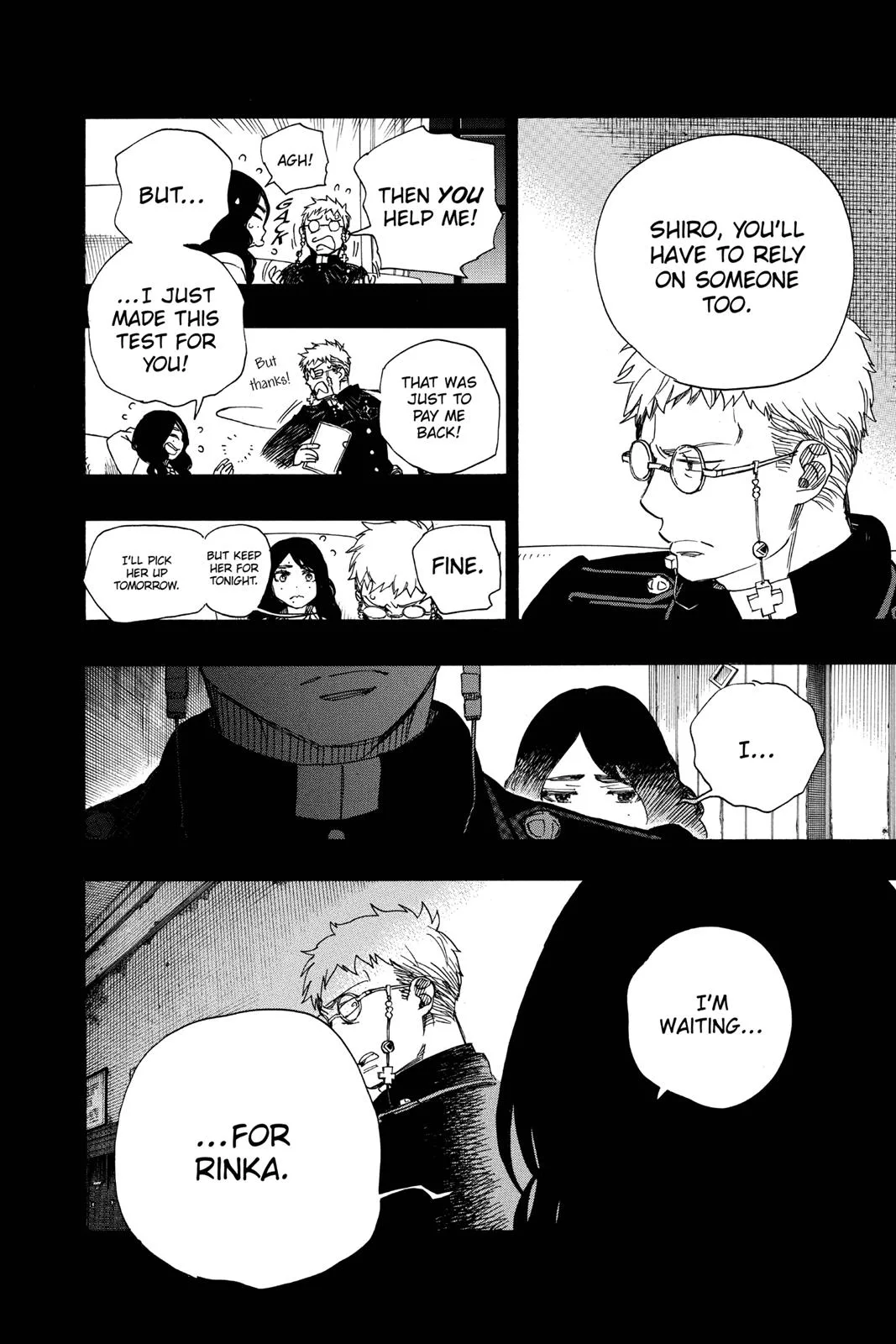 Blue Exorcist, chapter 106, page 16