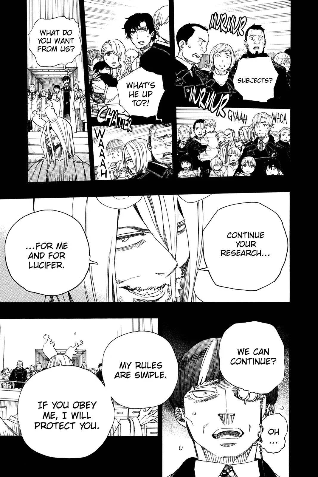 Blue Exorcist, chapter 107, page 9