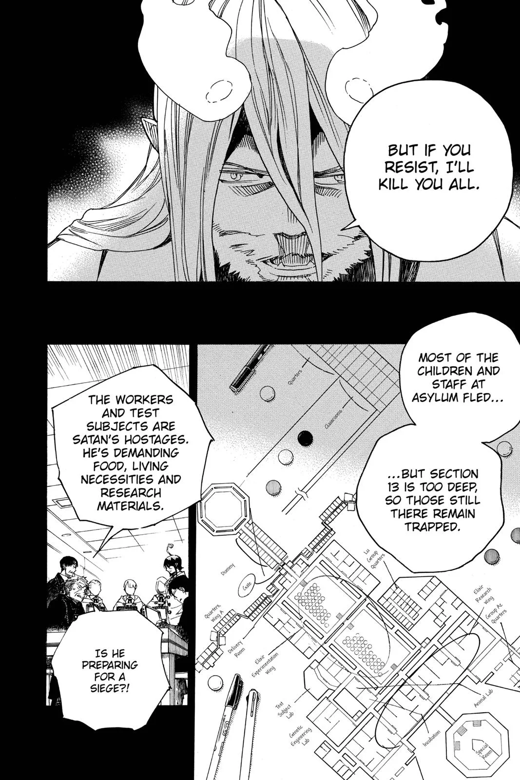 Blue Exorcist, chapter 107, page 10