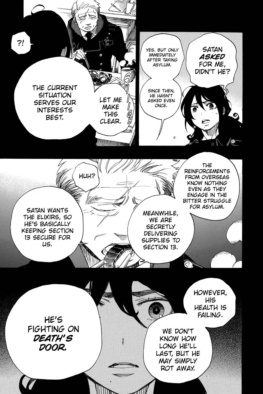 Blue Exorcist, chapter 107, page 19