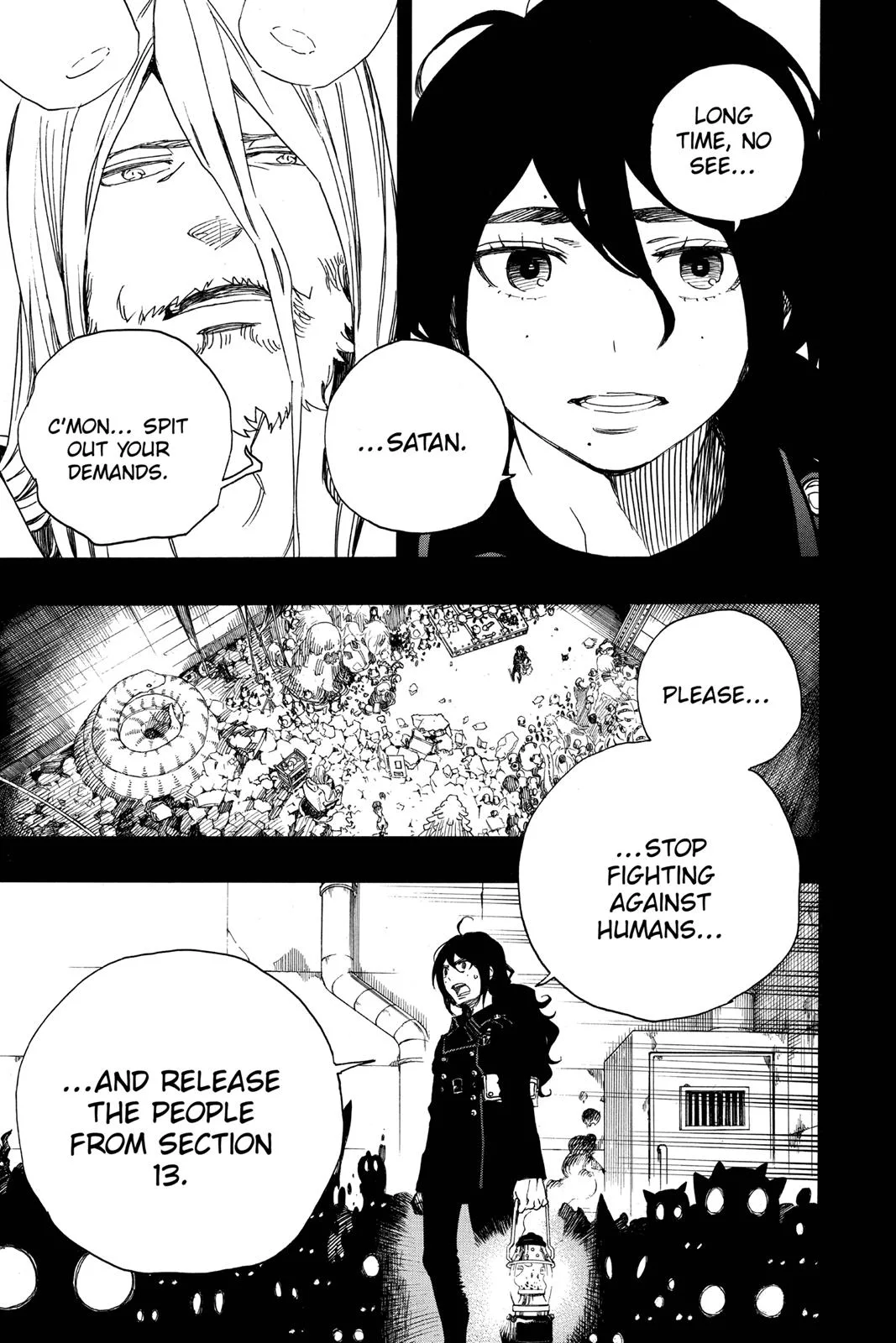 Blue Exorcist, chapter 107, page 27