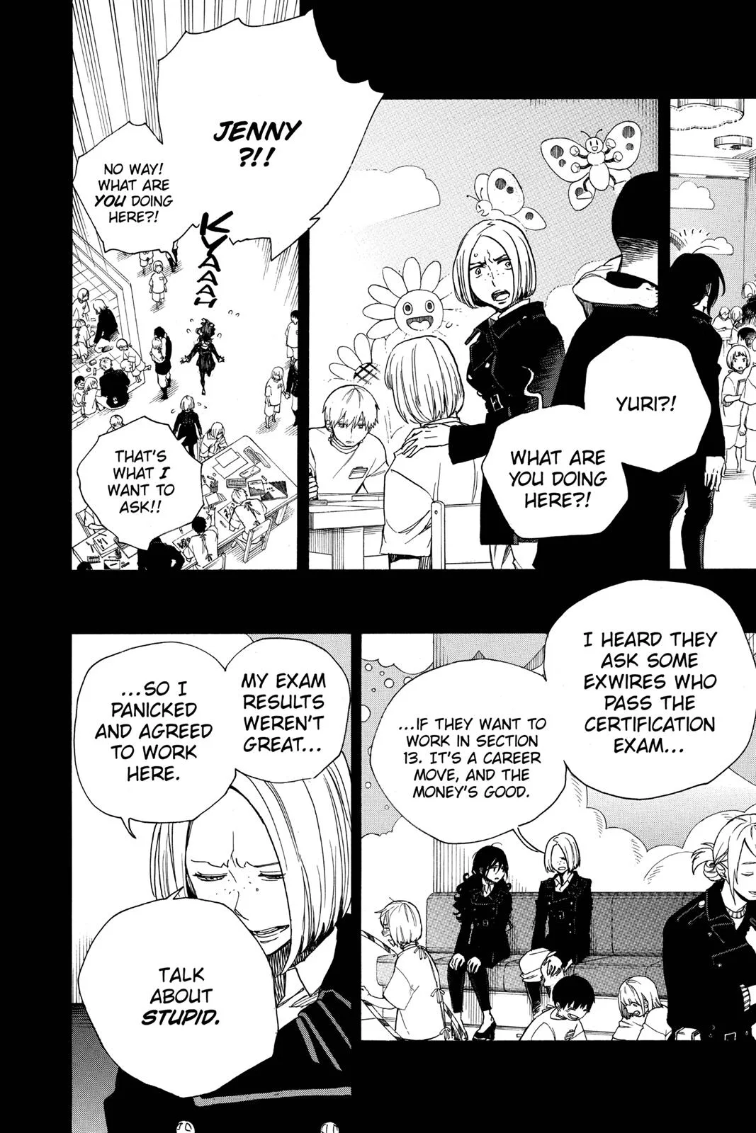 Blue Exorcist, chapter 108, page 8