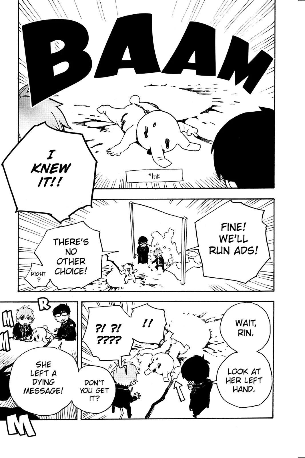 Blue Exorcist, chapter 108, page 43