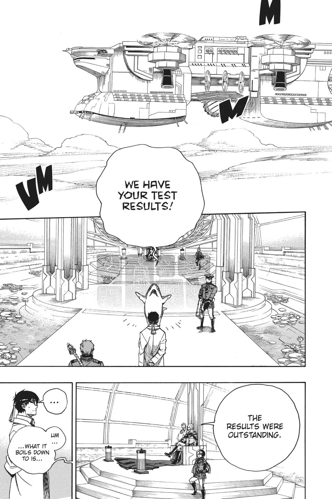 Blue Exorcist, chapter 110, page 3