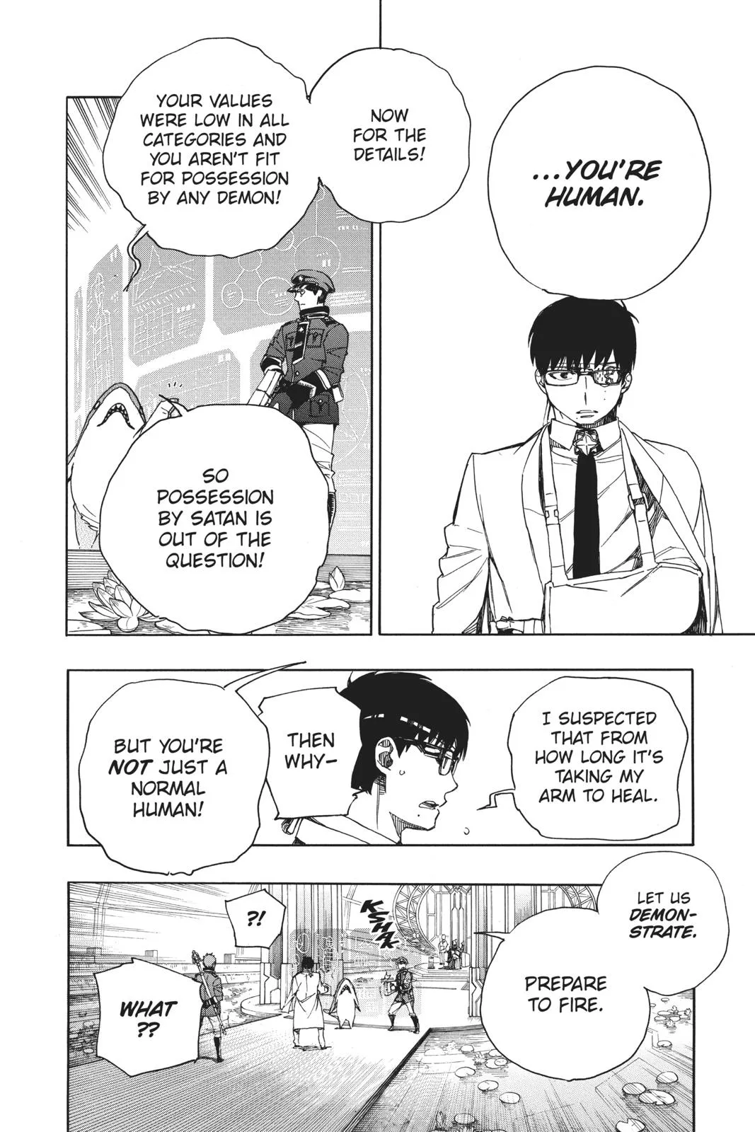 Blue Exorcist, chapter 110, page 4