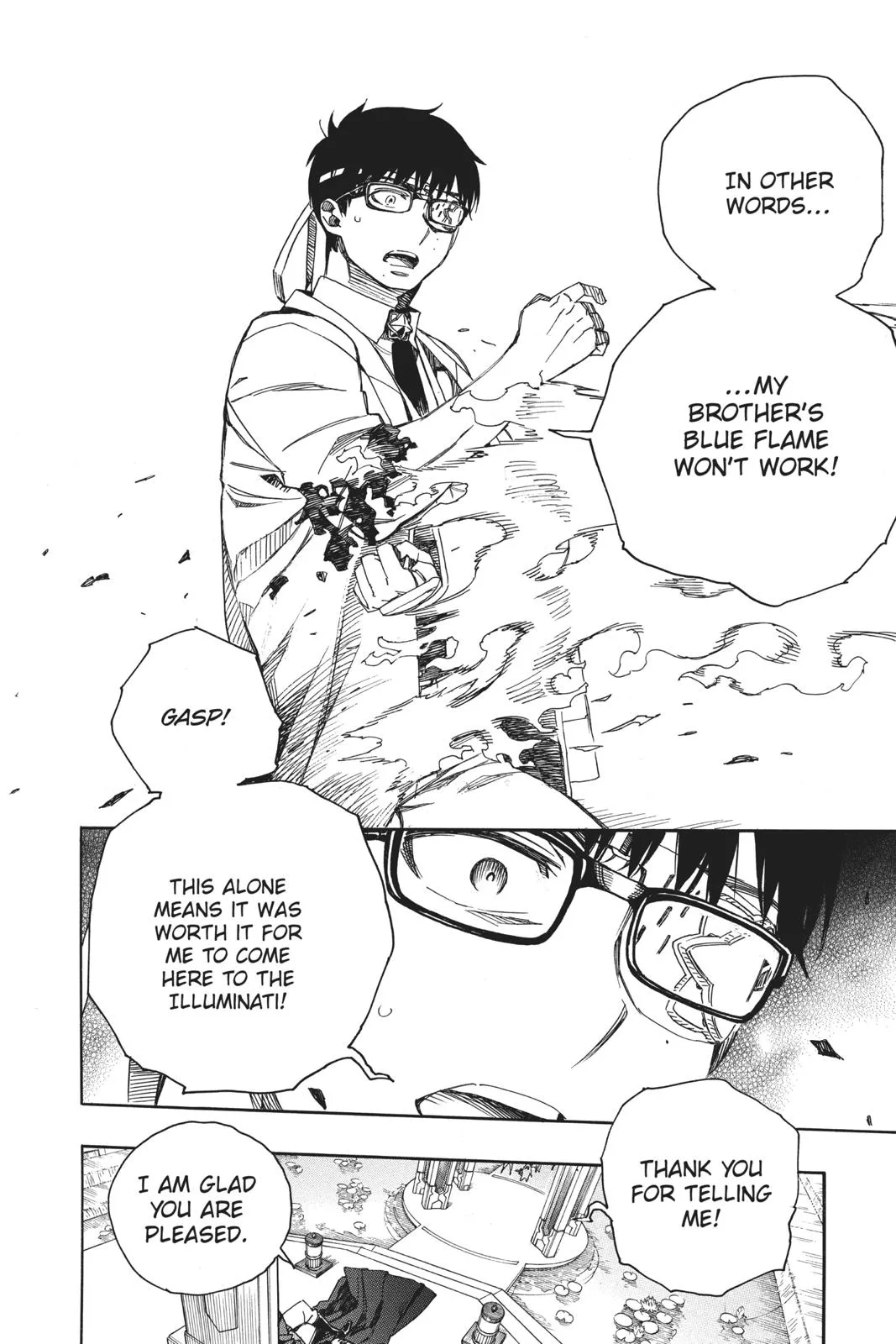 Blue Exorcist, chapter 110, page 8