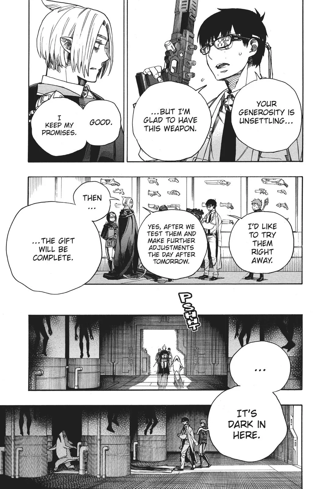 Blue Exorcist, chapter 110, page 15