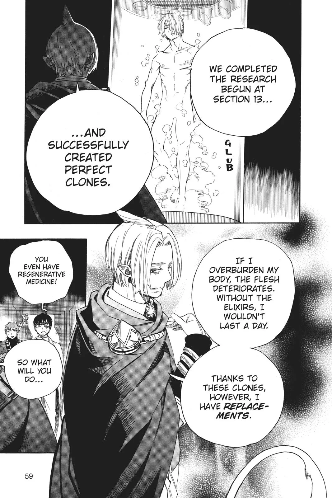 Blue Exorcist, chapter 110, page 17
