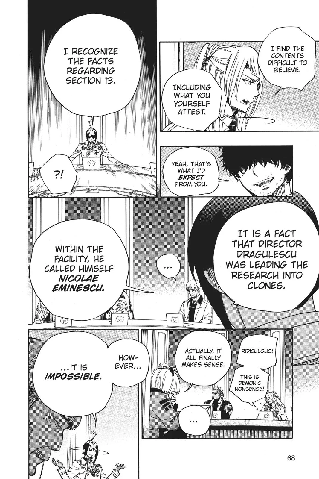 Blue Exorcist, chapter 110, page 26