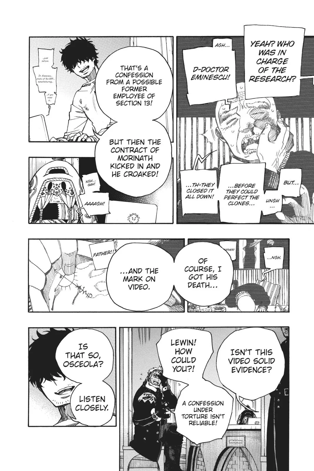 Blue Exorcist, chapter 110, page 28