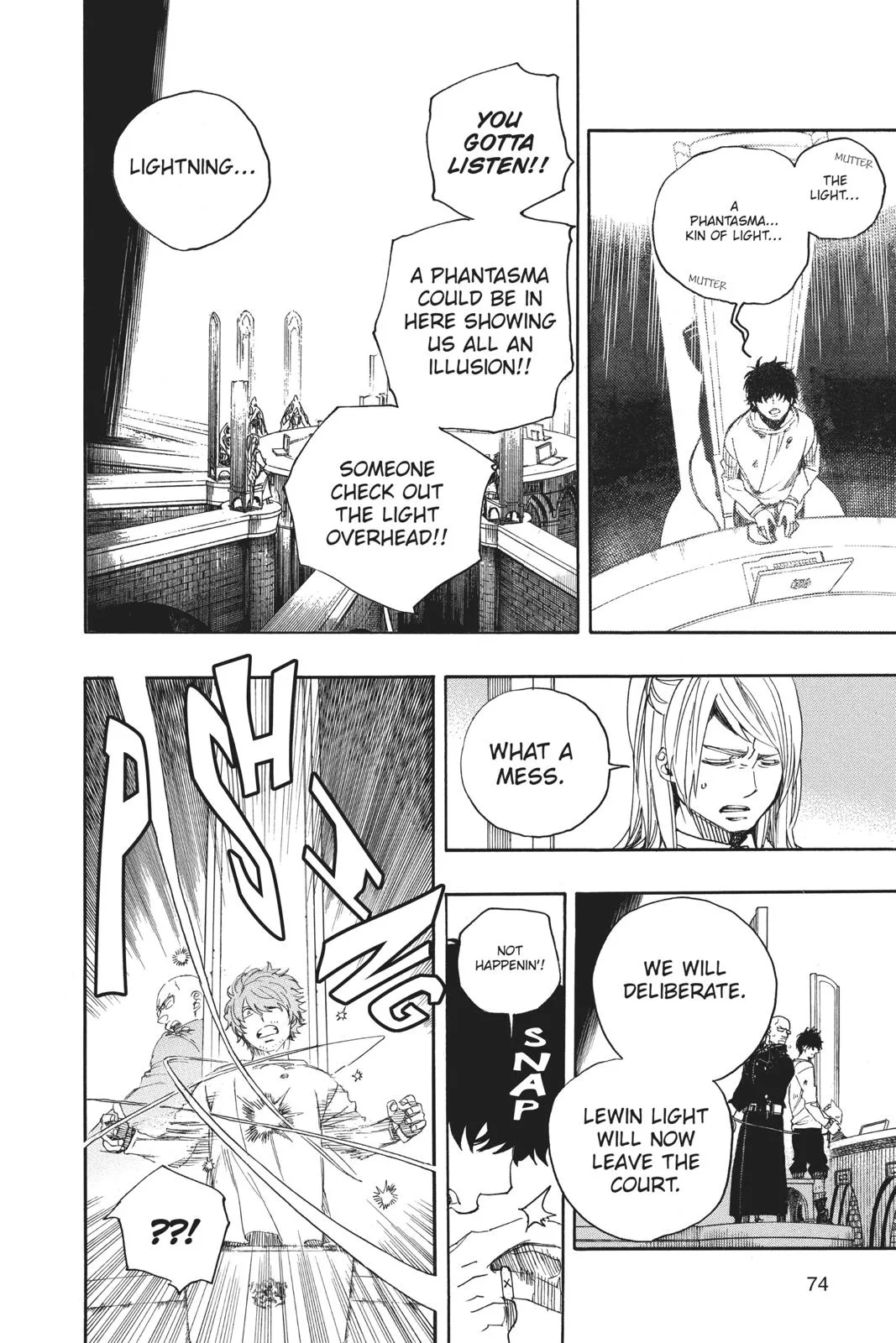 Blue Exorcist, chapter 110, page 32