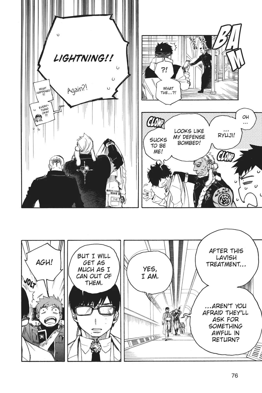 Blue Exorcist, chapter 110, page 34