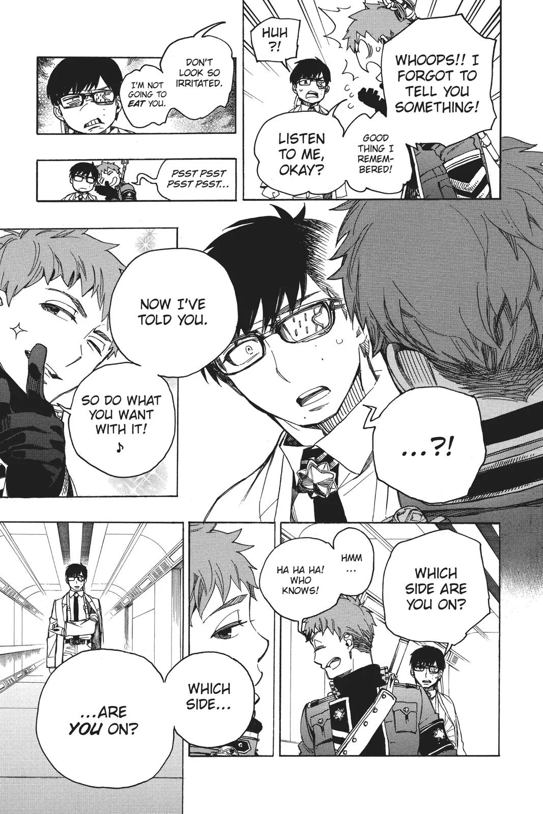 Blue Exorcist, chapter 110, page 35