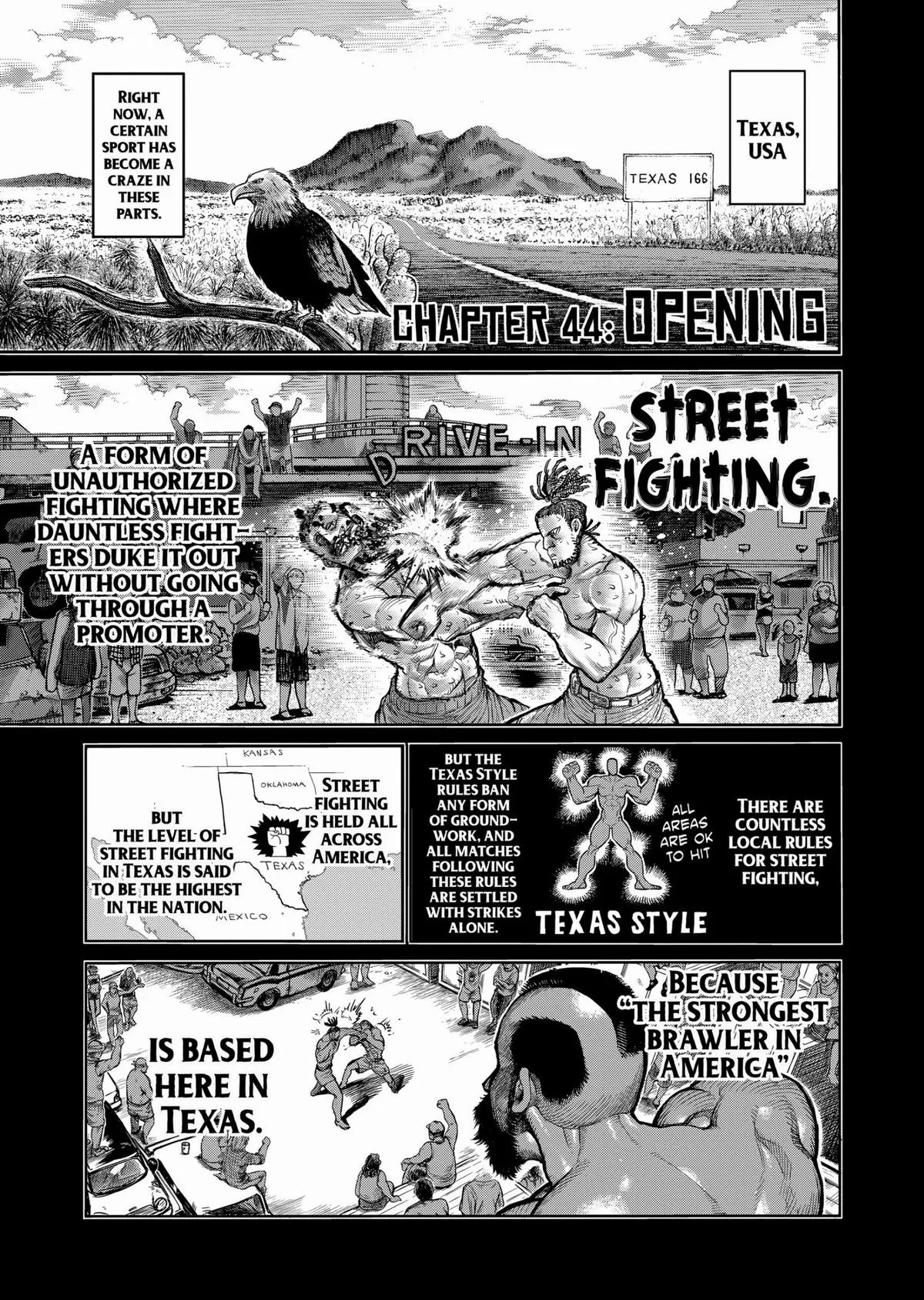 Kengan Ashura, chapter 44, page 1
