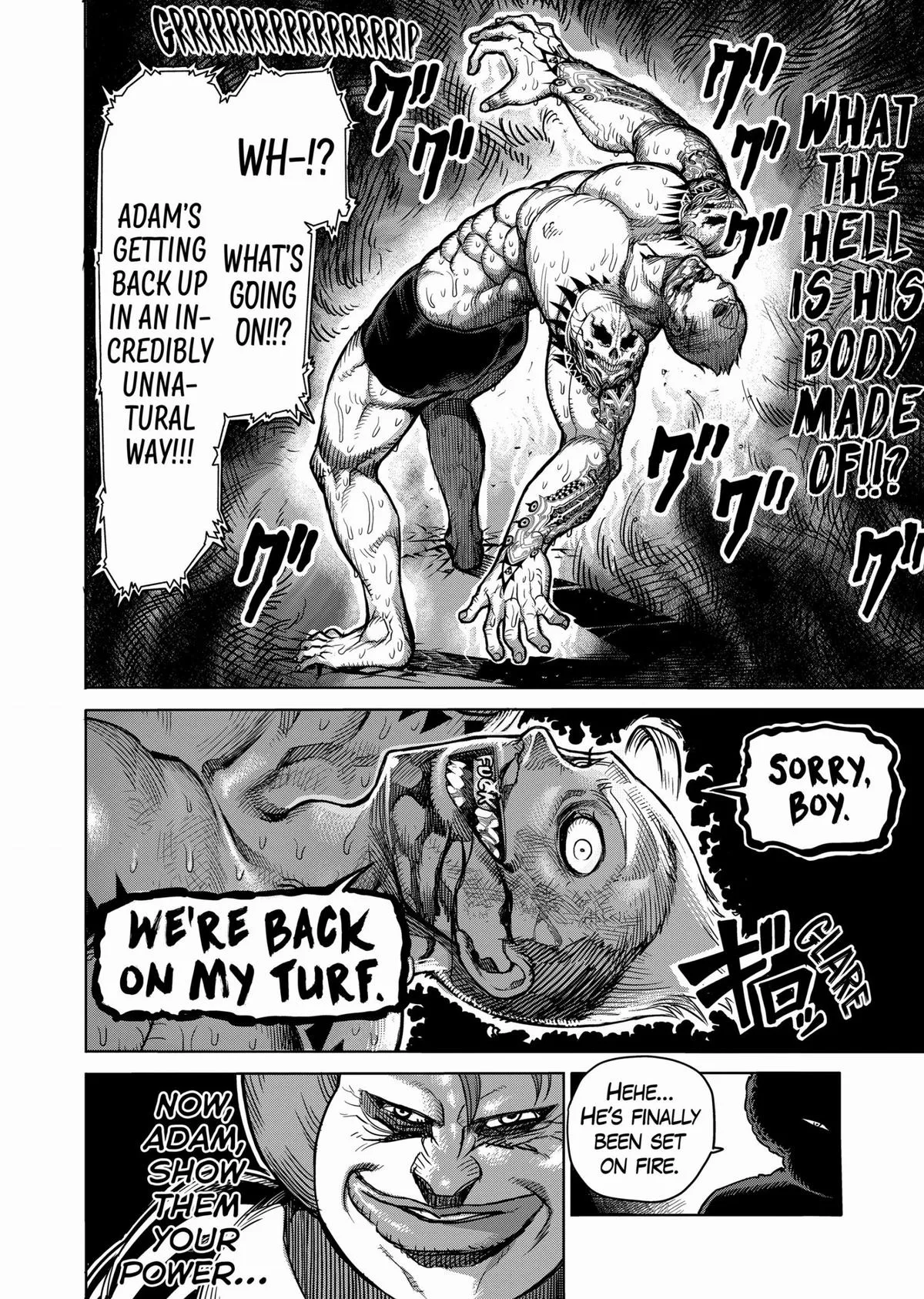 Kengan Ashura, chapter 45, page 16