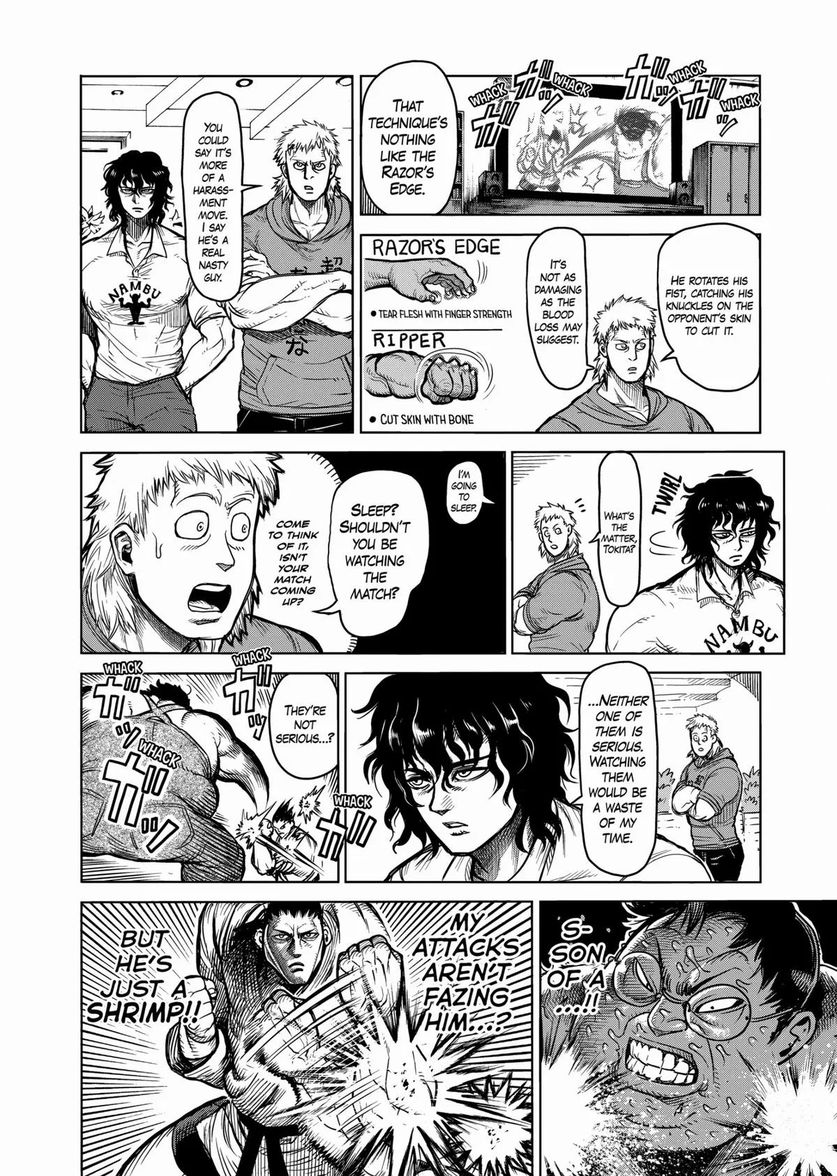 Kengan Ashura, chapter 49, page 14