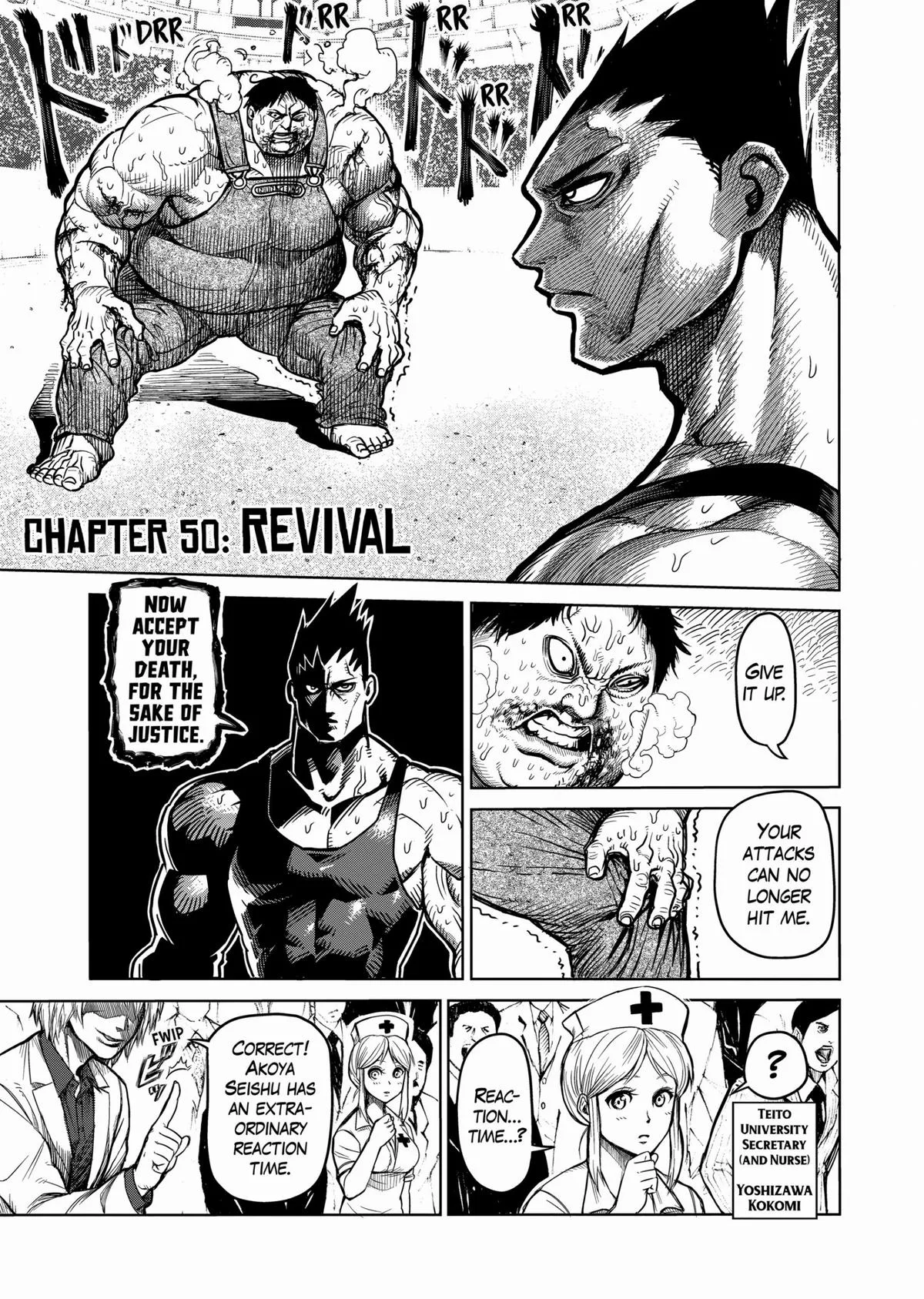 Kengan Ashura, chapter 50, page 1