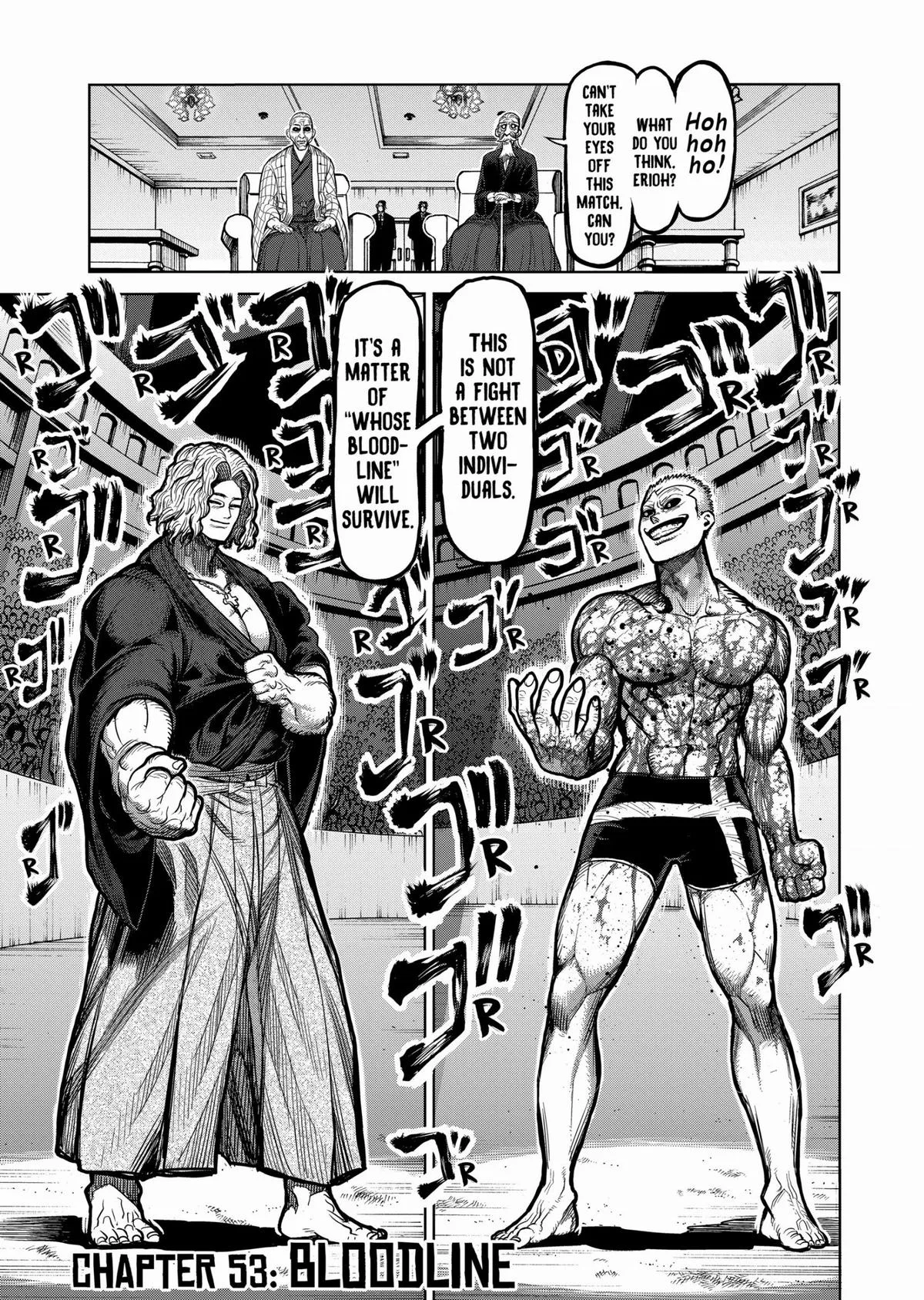 Kengan Ashura, chapter 53, page 1
