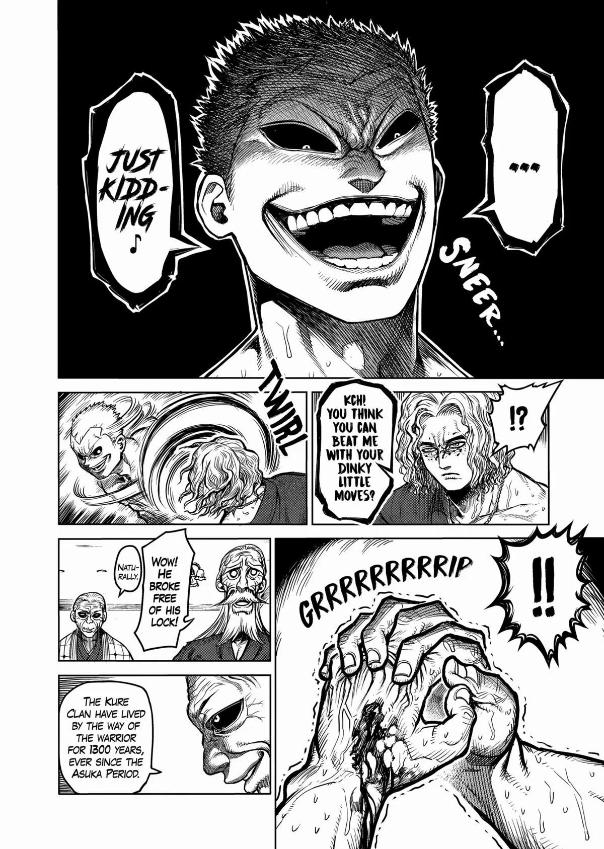 Kengan Ashura, chapter 53, page 16