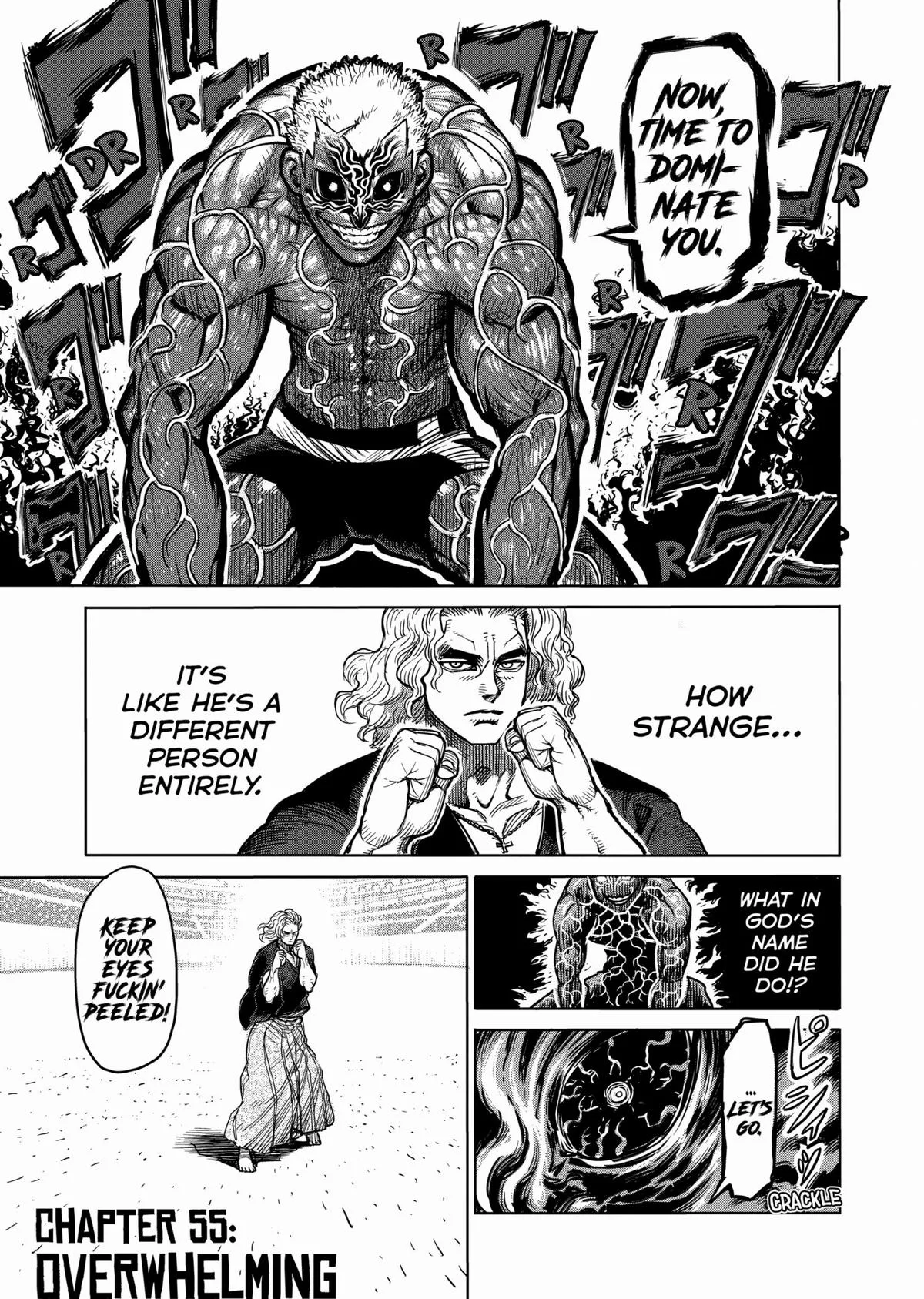 Kengan Ashura, chapter 55, page 1
