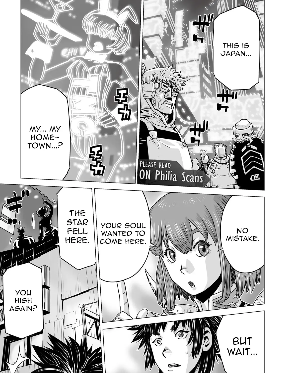 The Hero Returned from Another World Becomes the Strongest Assassin in a Cyberpunk World, chapter 1, page 45
