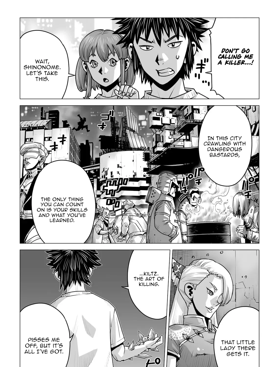 The Hero Returned from Another World Becomes the Strongest Assassin in a Cyberpunk World, chapter 3, page 9