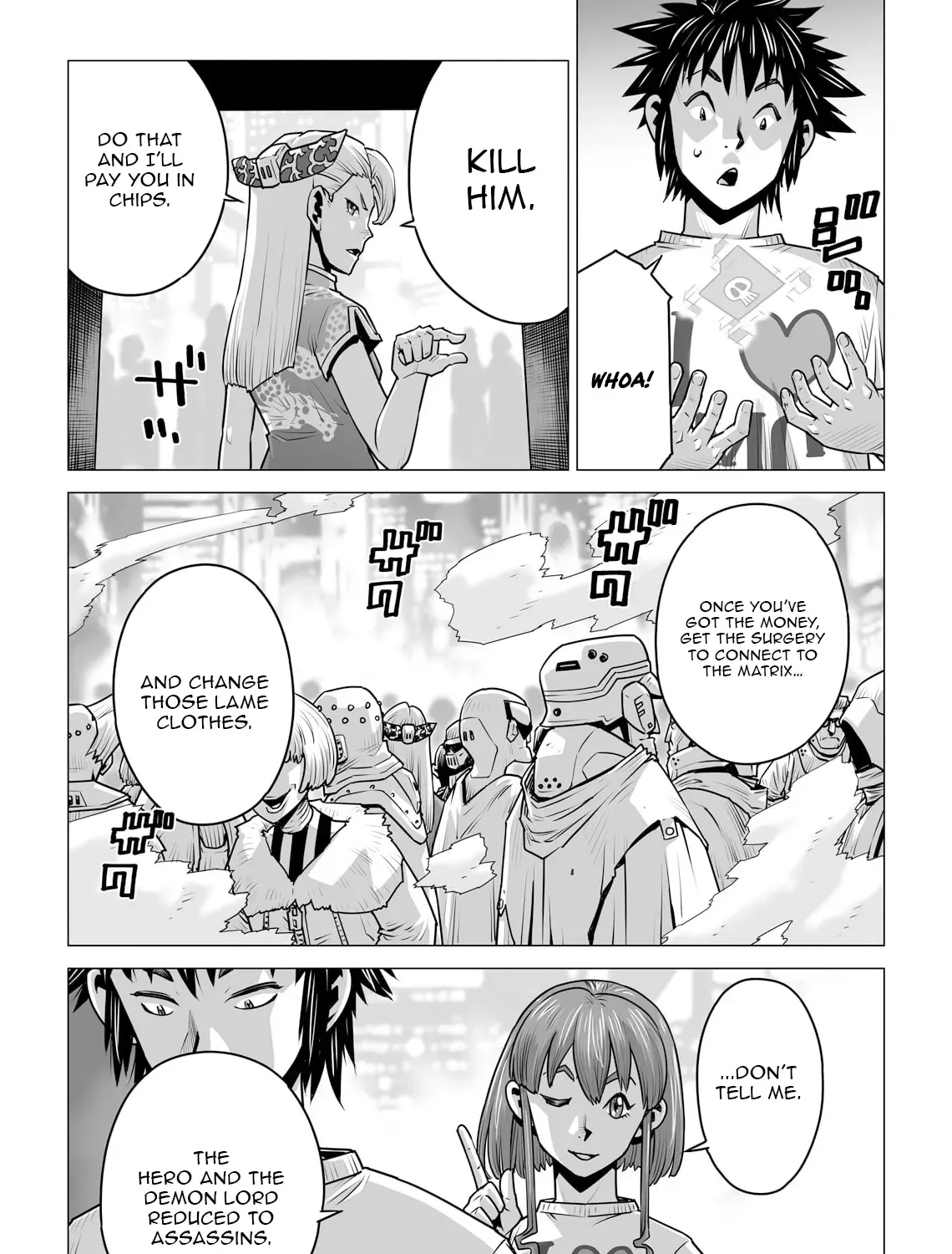 The Hero Returned from Another World Becomes the Strongest Assassin in a Cyberpunk World, chapter 3, page 19