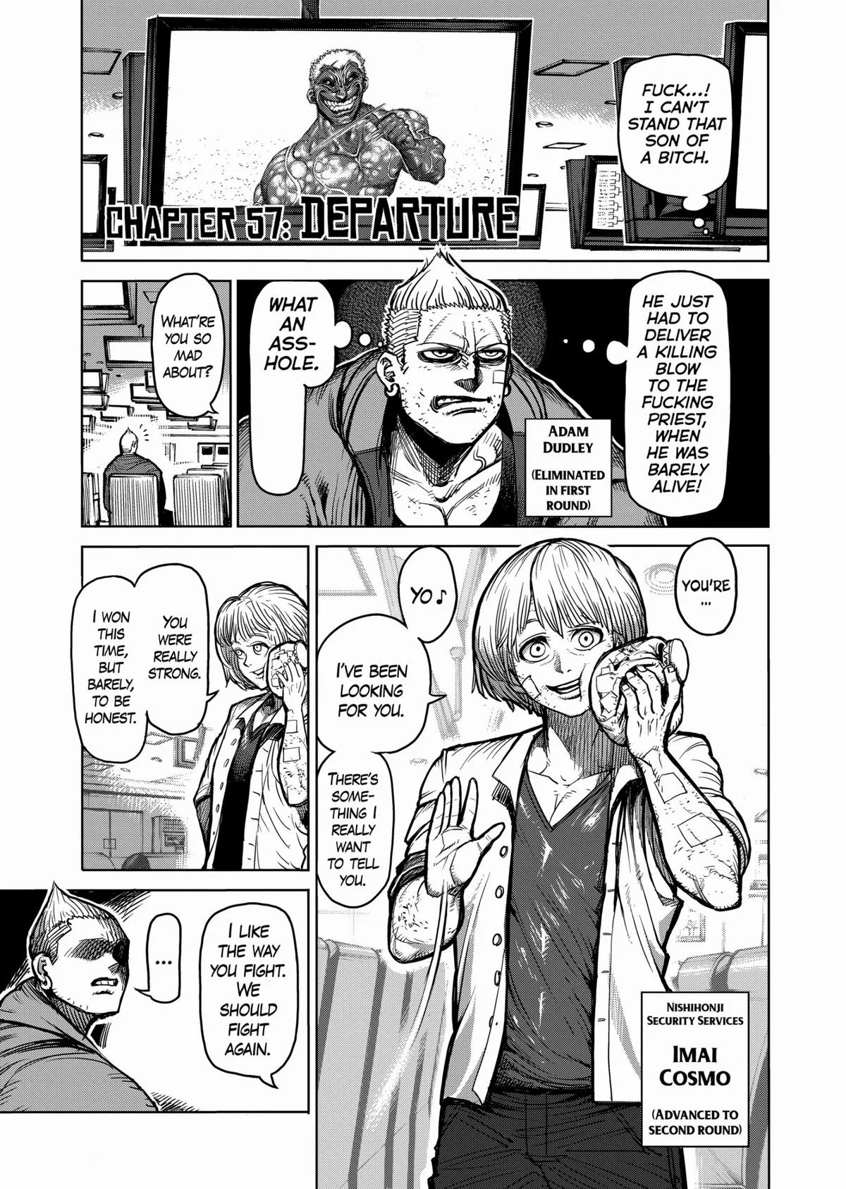 Kengan Ashura, chapter 57, page 1