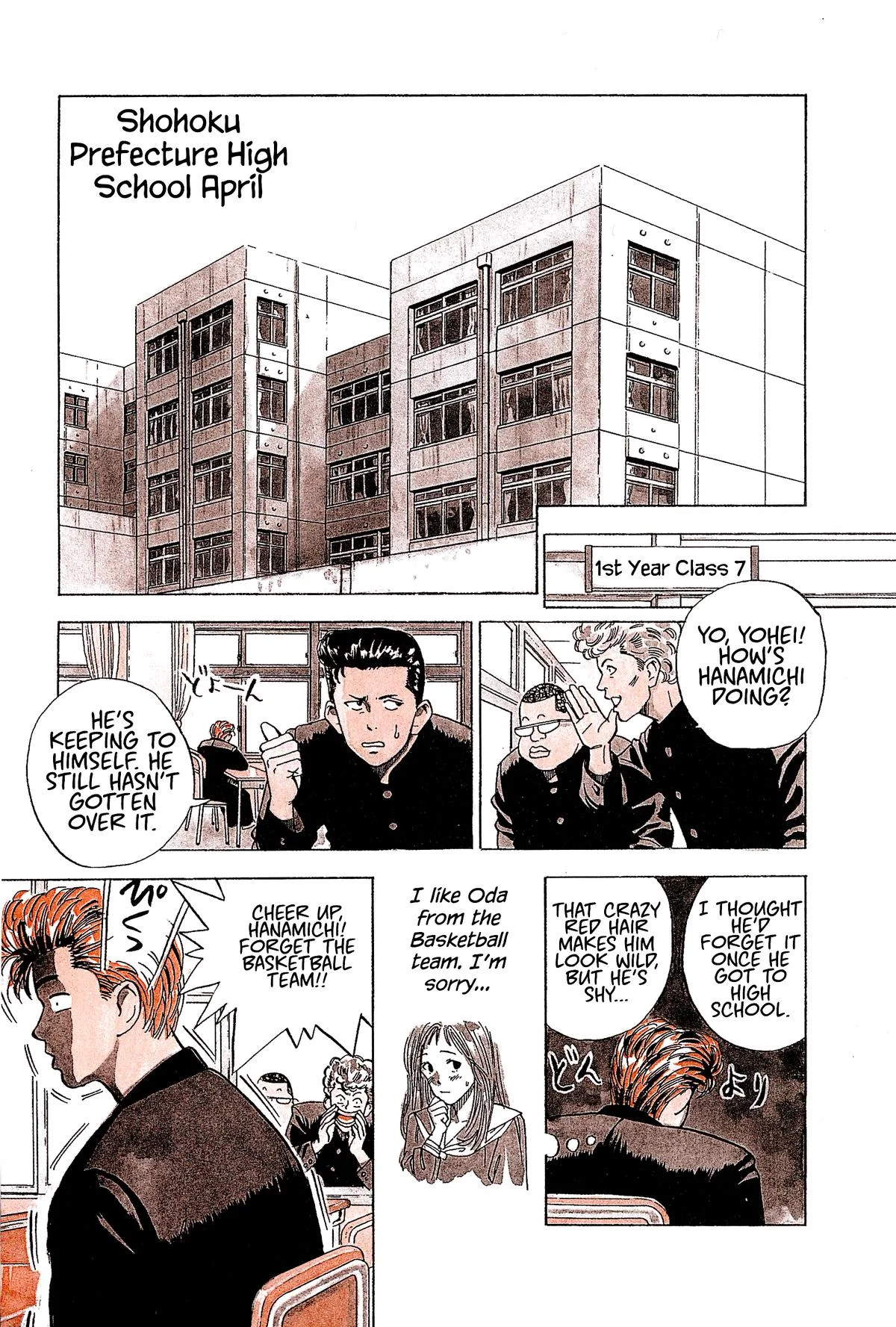 Slam Dunk, chapter 1, page 10
