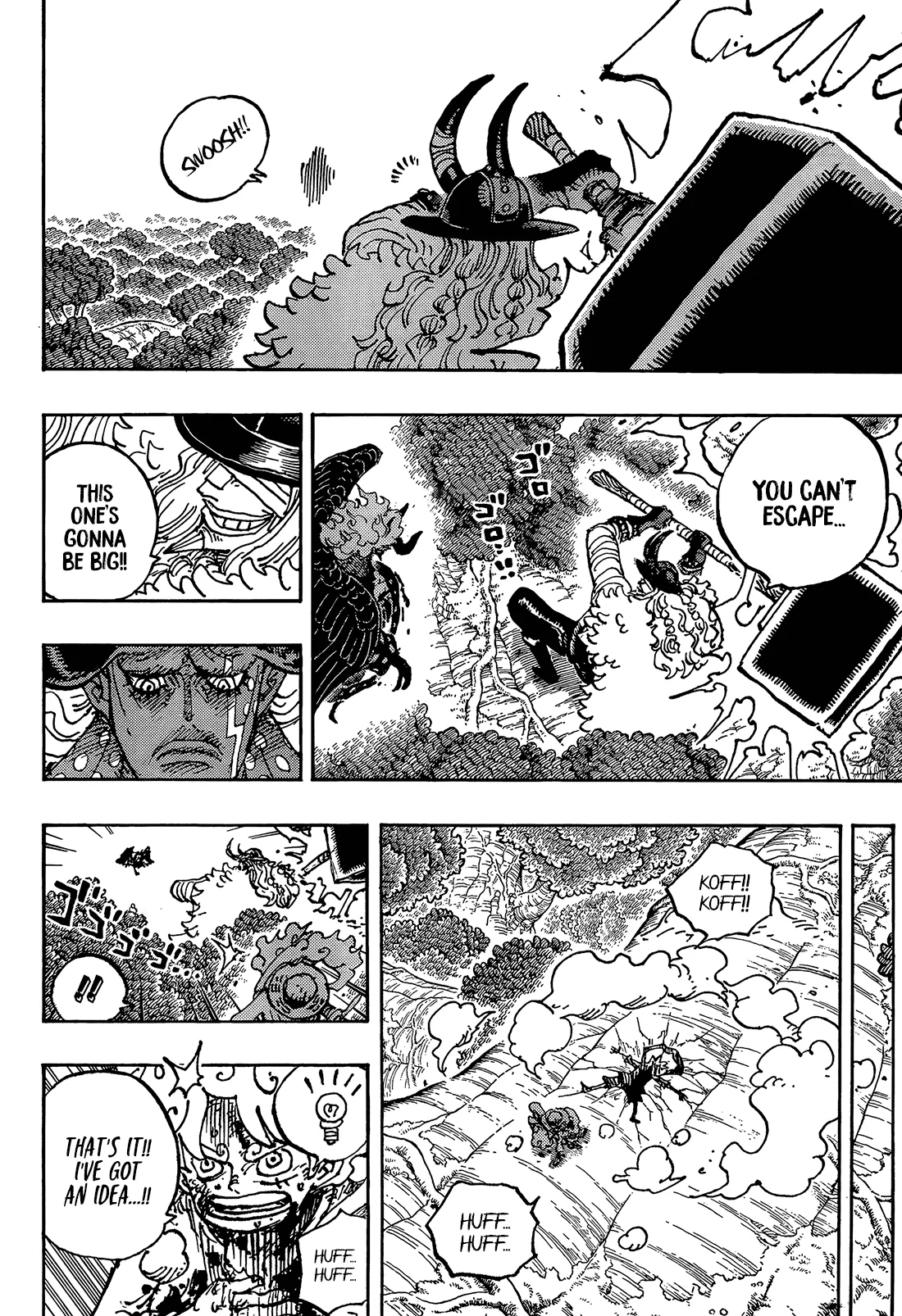 One Piece Manga, chapter 1192, page 11