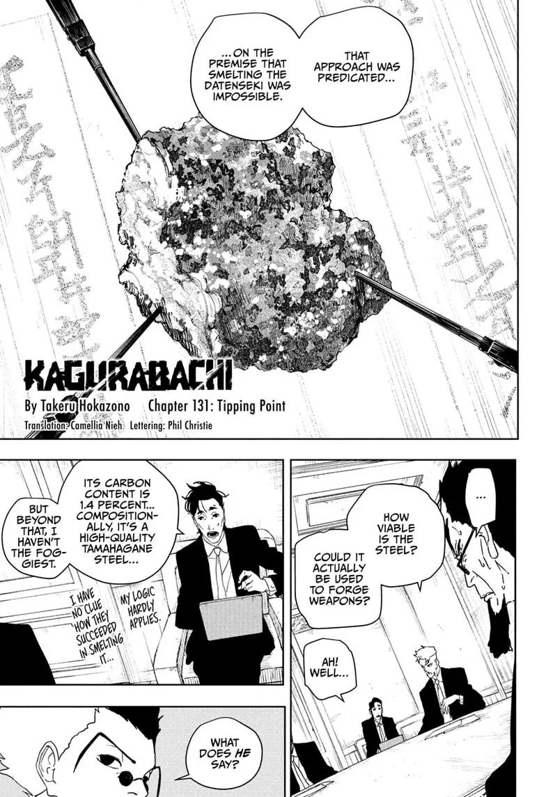 Kagurabachi, chapter 131, page 3