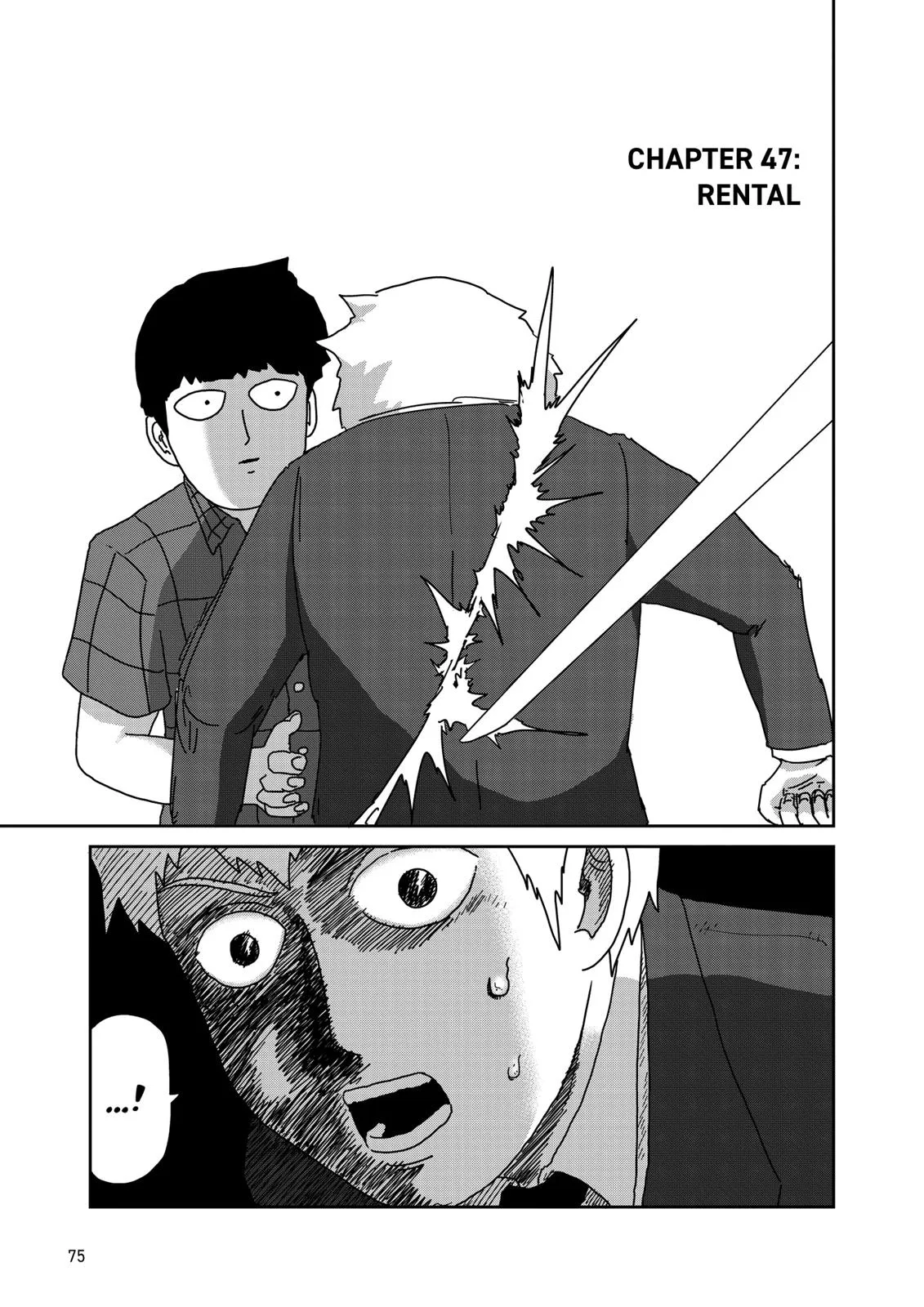 Mob Psycho 100, chapter 47, page 1