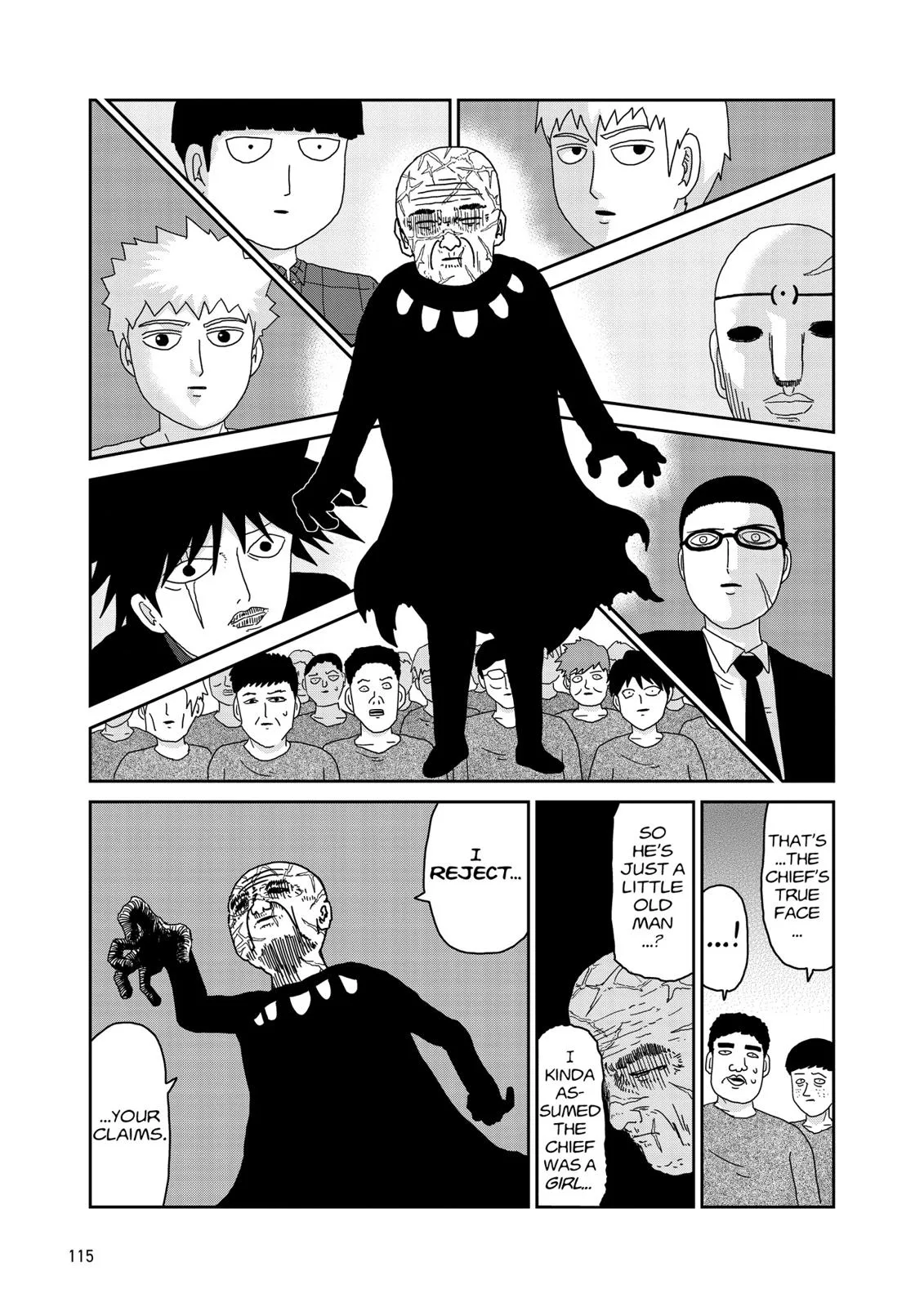 Mob Psycho 100, chapter 48, page 19