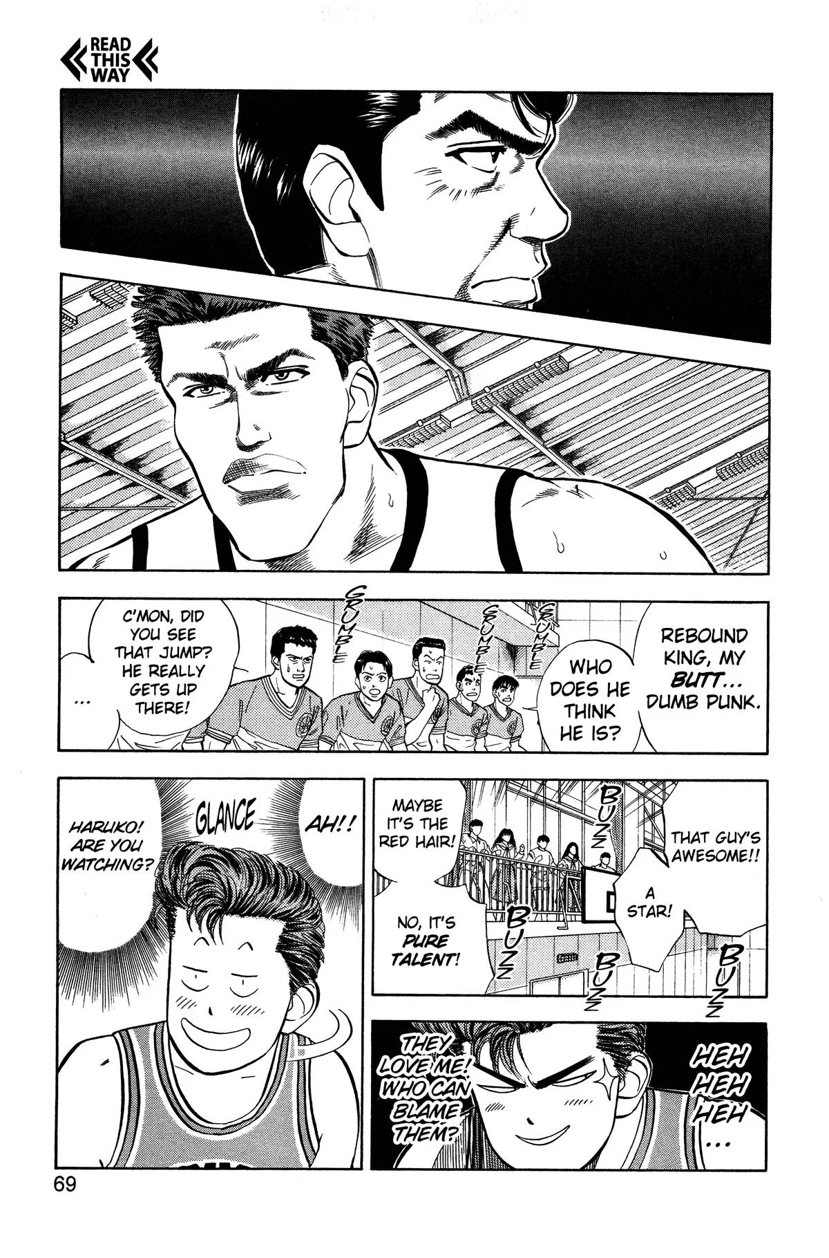 Slam Dunk, chapter 39, page 3